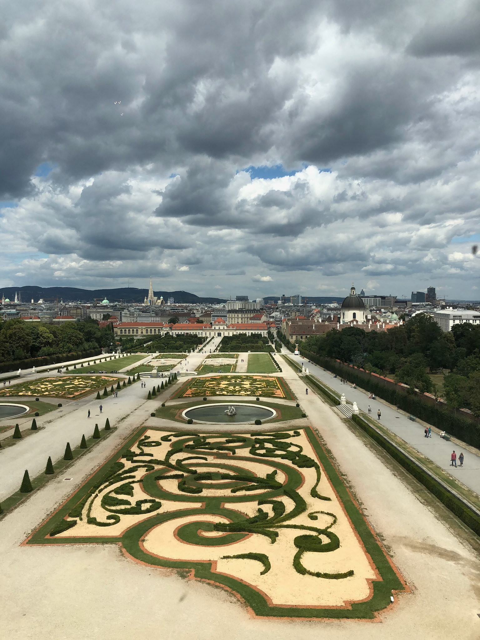 Gardens of the Belvedere Palace, Vienna