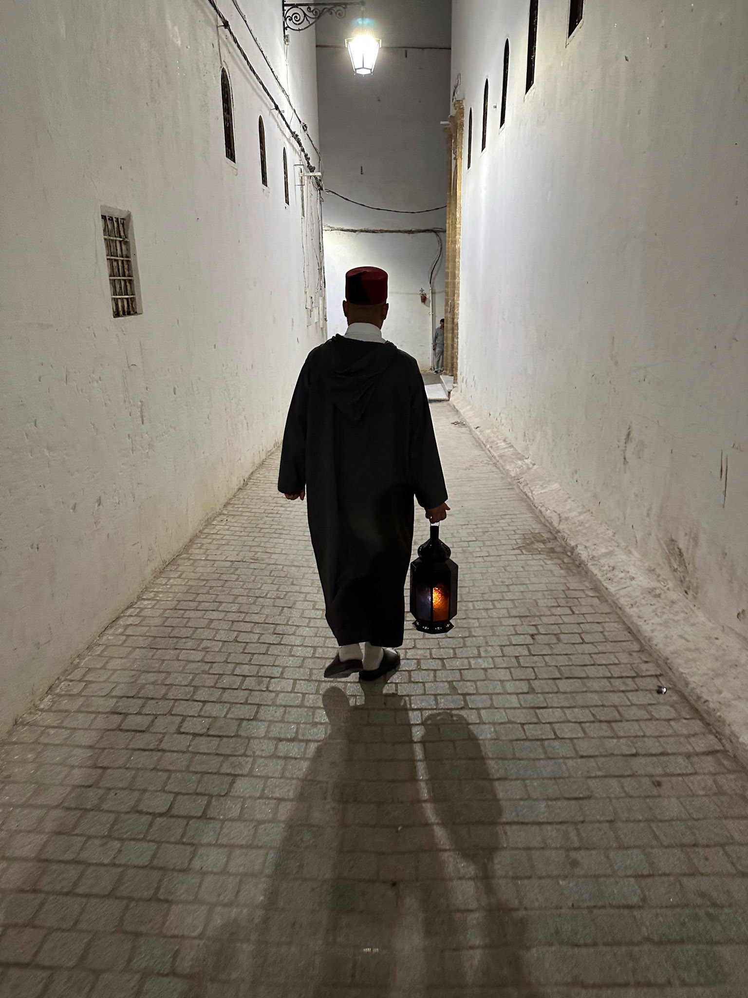 Lantern Bearer, Old Town Rabat