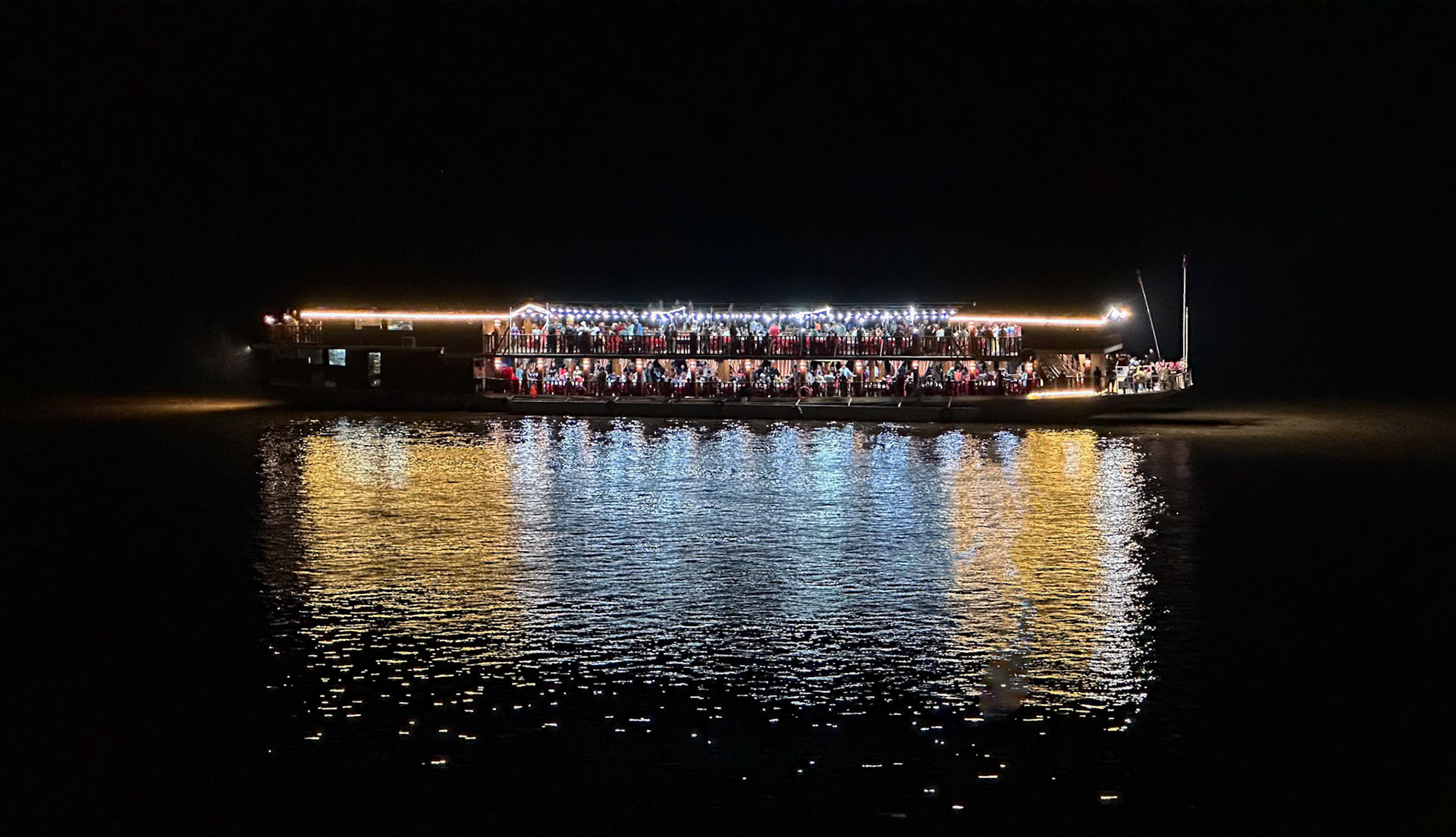 Party Boat, Mekong River, Laos