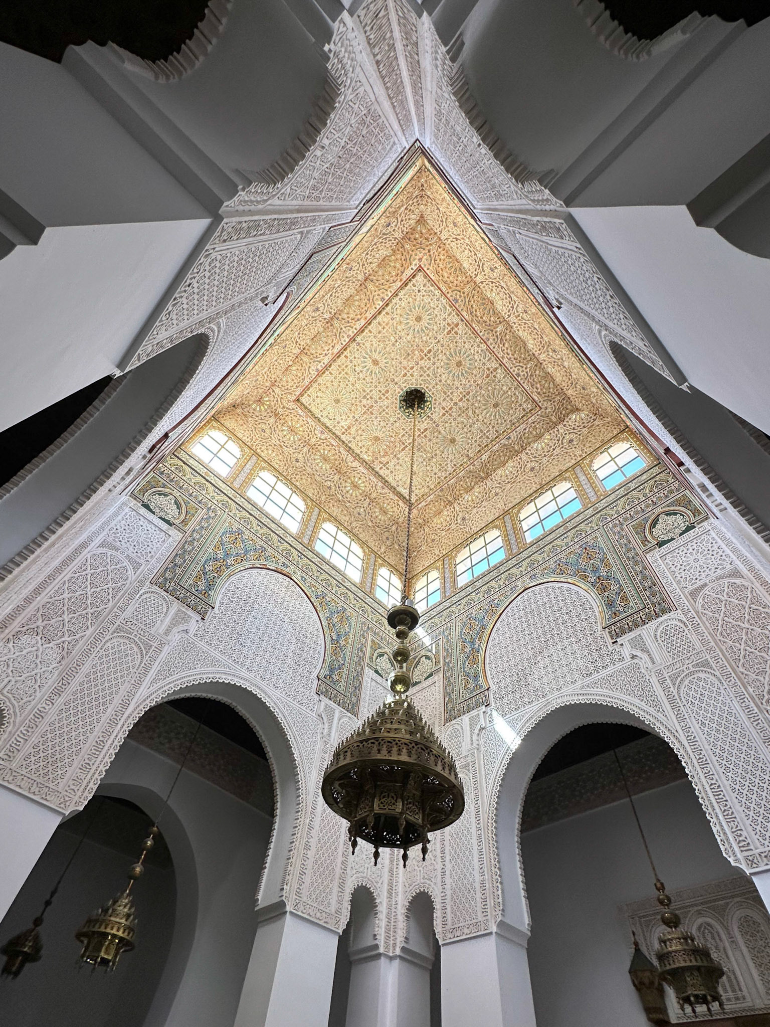 Ceiling, Mausoleum of Moulay Ismail, Meknes