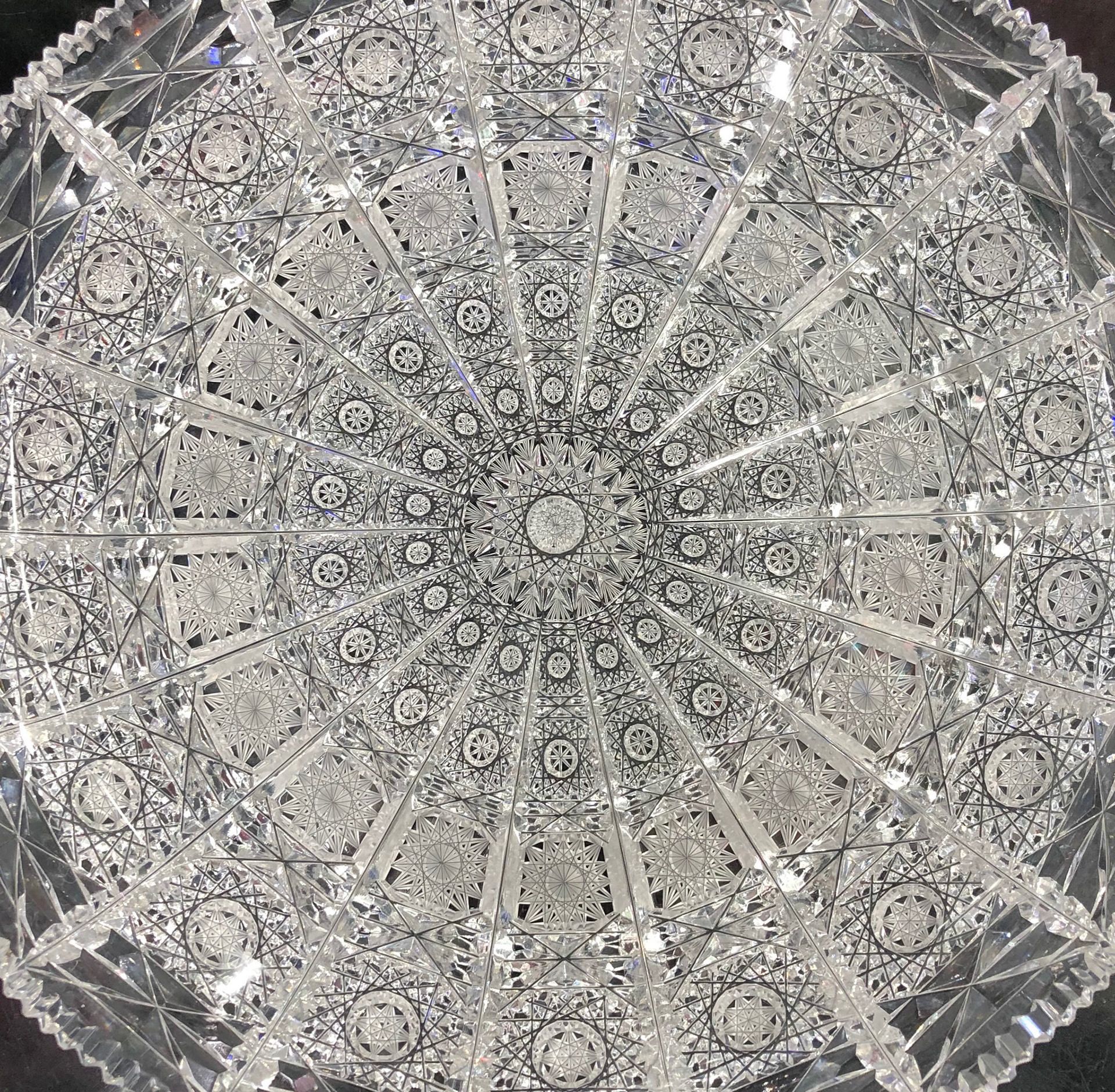 Modern Austrian Cut Glass