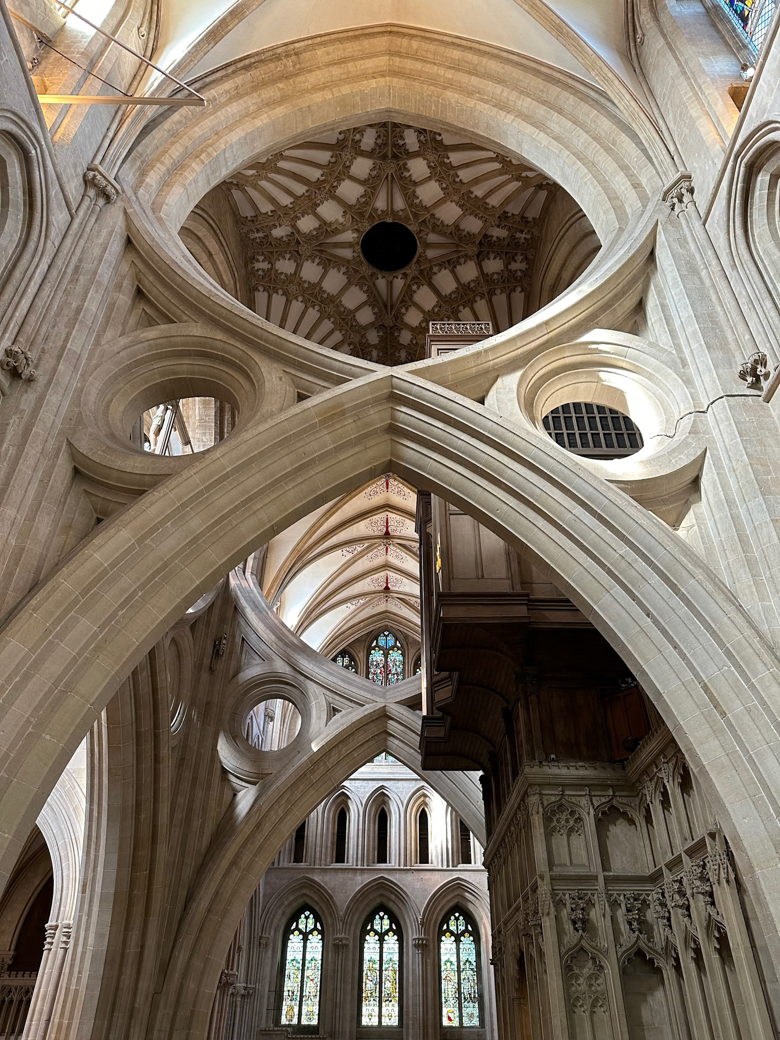 Wella Cathedral St. Andrew's Cross Arches