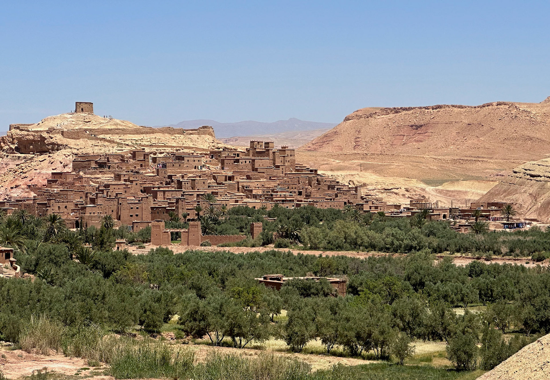 Ksar Ait Ben Haddou, L'Oasis Dor
