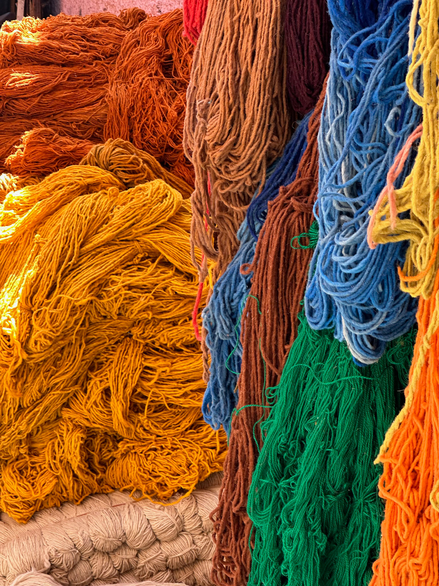 Dyer's Wares, Marrakesh Medina