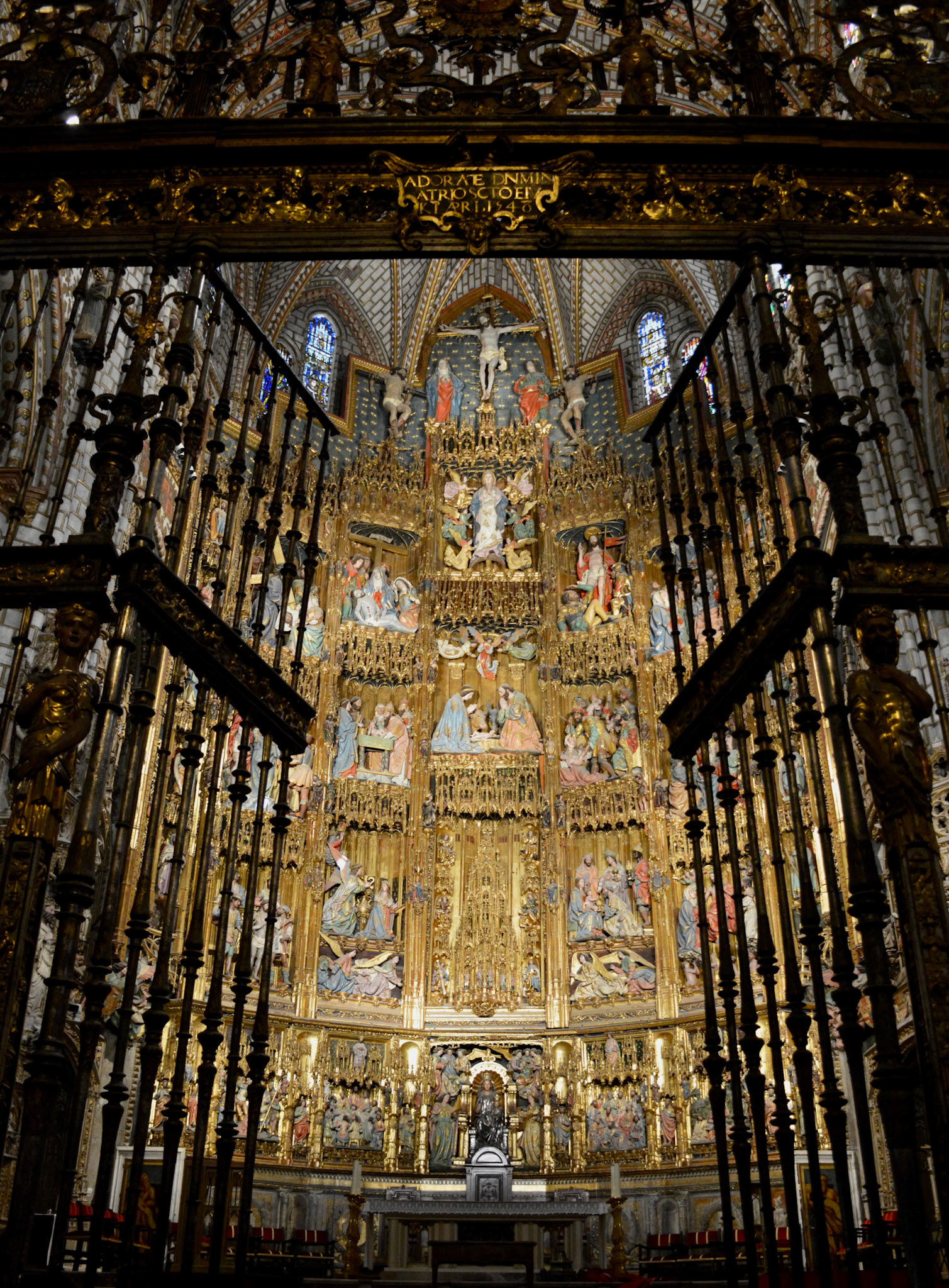 ⁨Toledo Cathedral - Retable