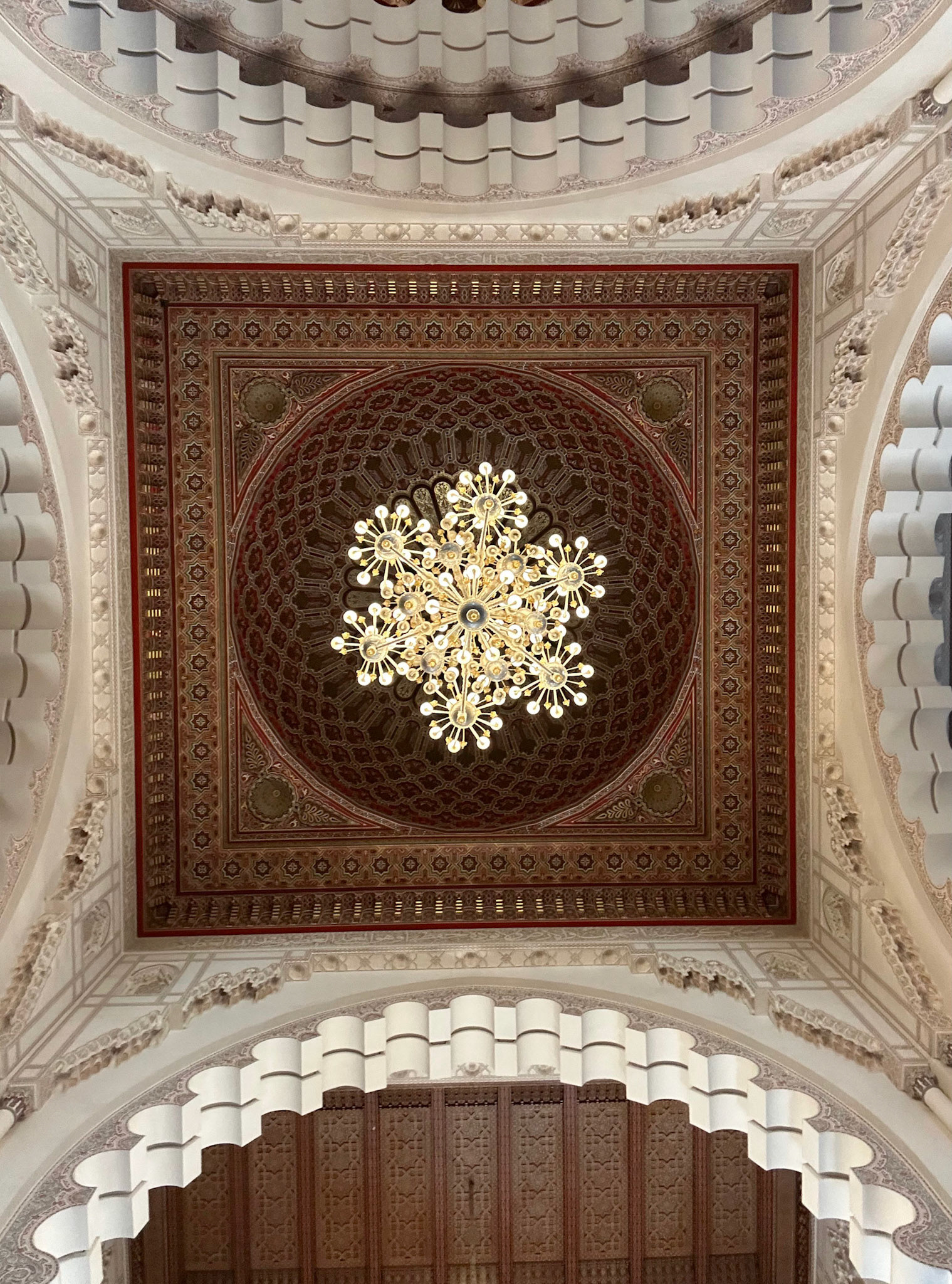 Ceiling, Mosque of Hassan II, Casablanca
