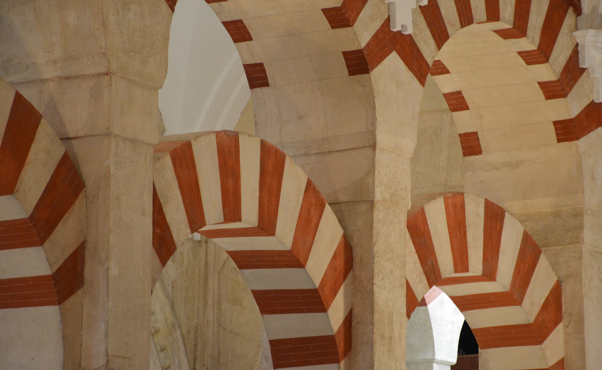 Prayer Hall Detail, Mosque-Cathedral of Cordoba