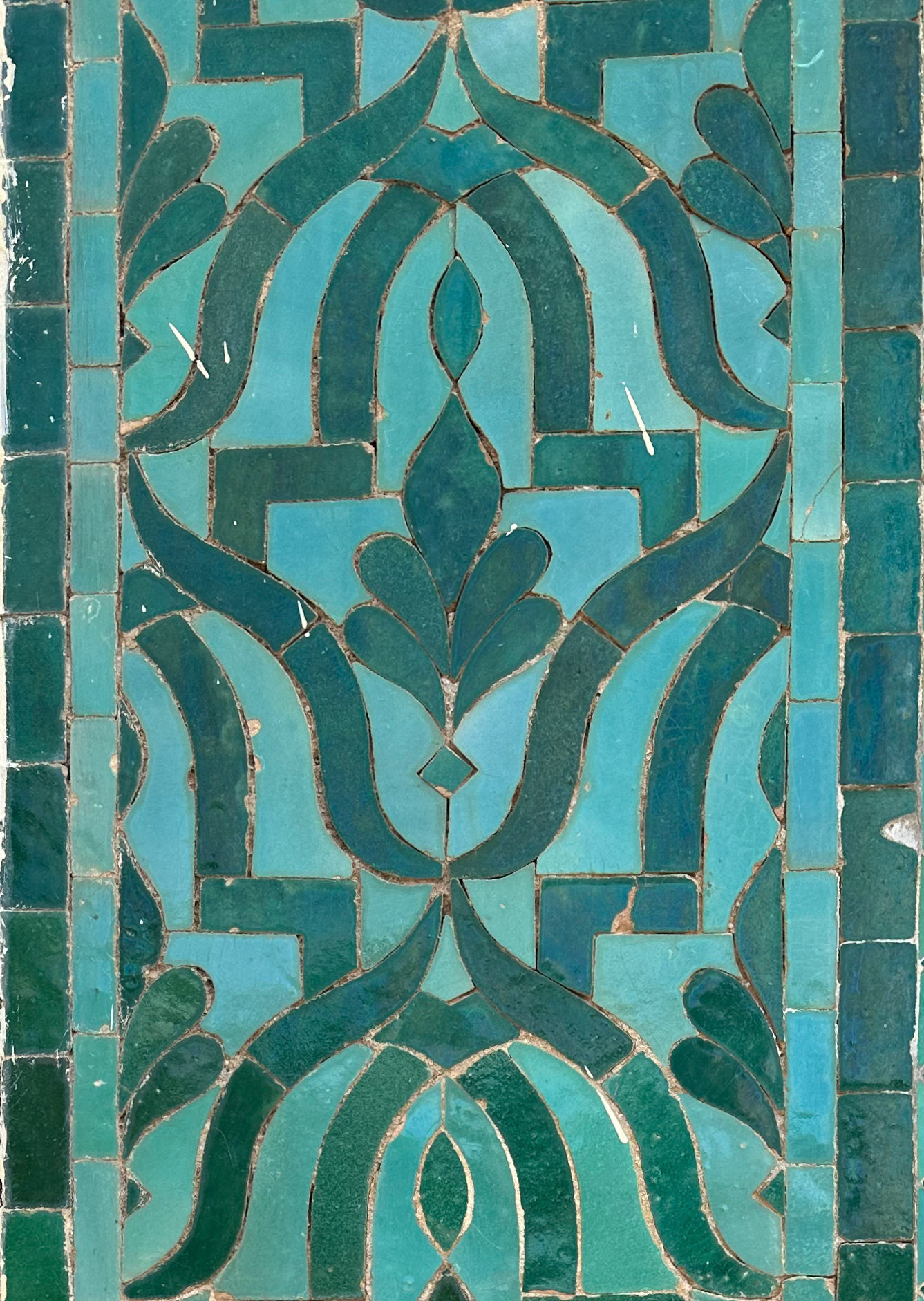 Tile Detail, Royal Palace of Hassan II, Fes