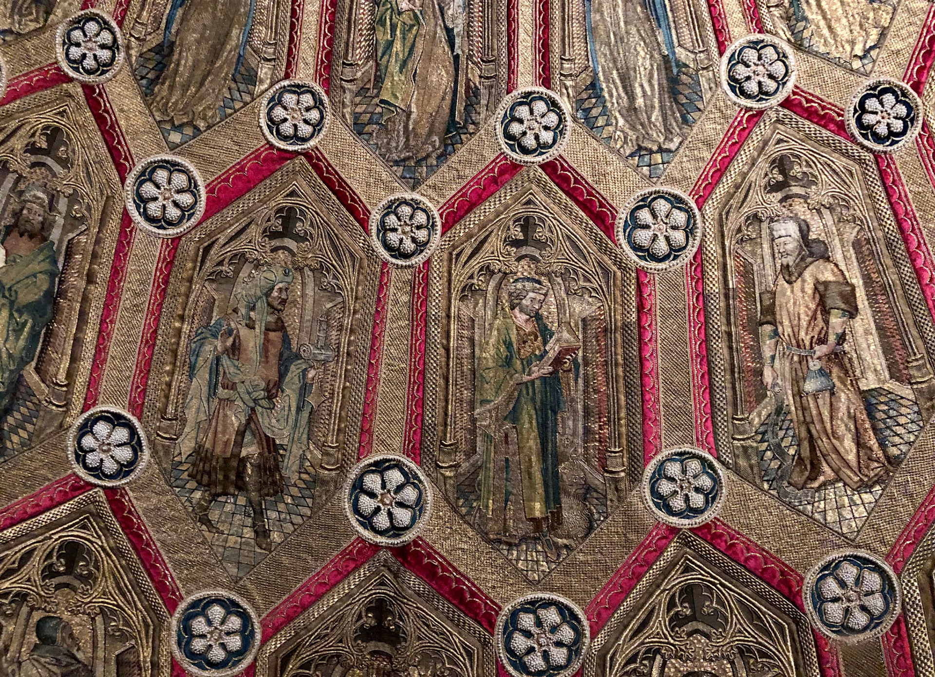 Detail of Ceremonial Robe, Imperial Treasury, Vienna