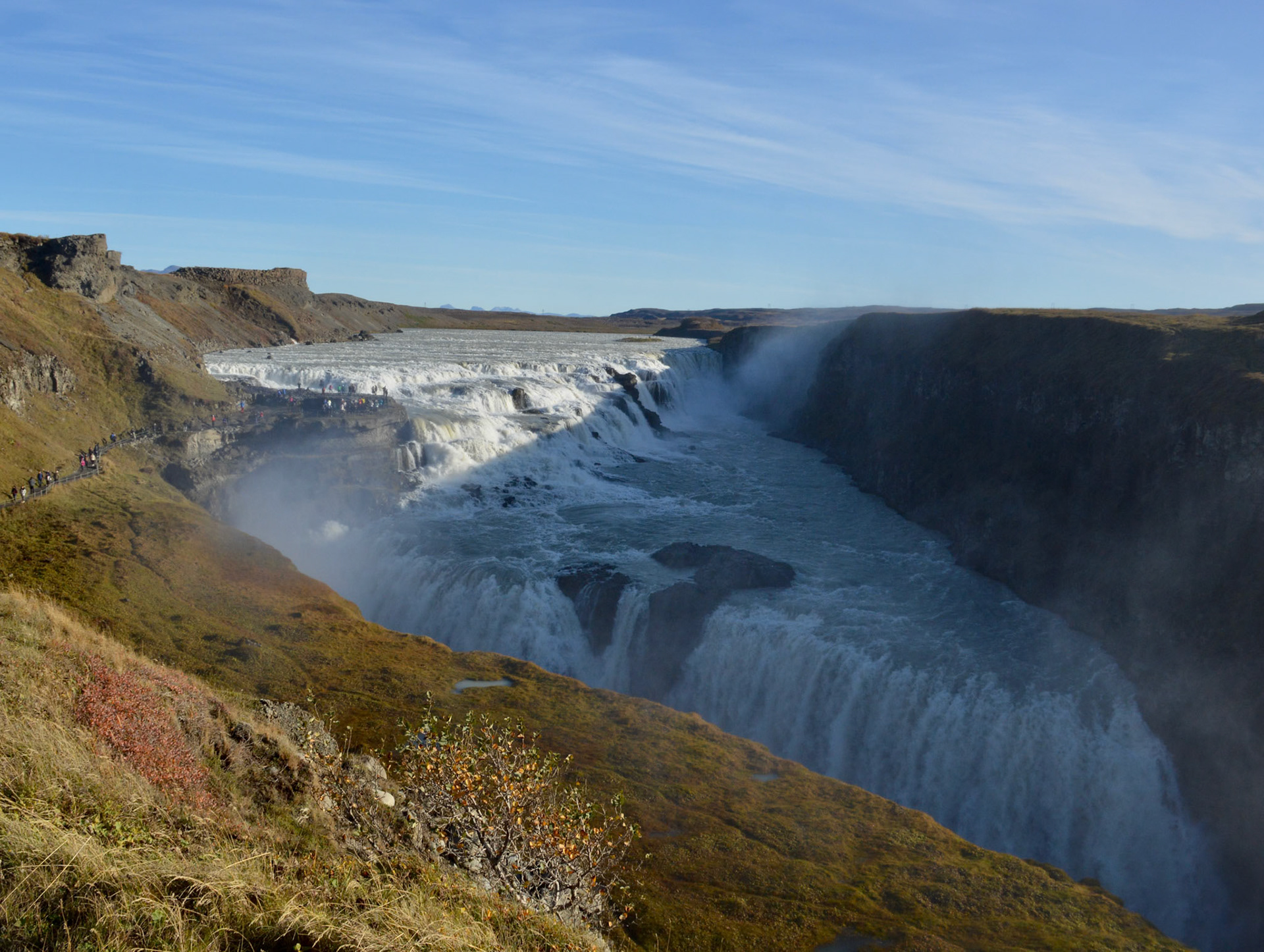 Gullfoss Waterfall