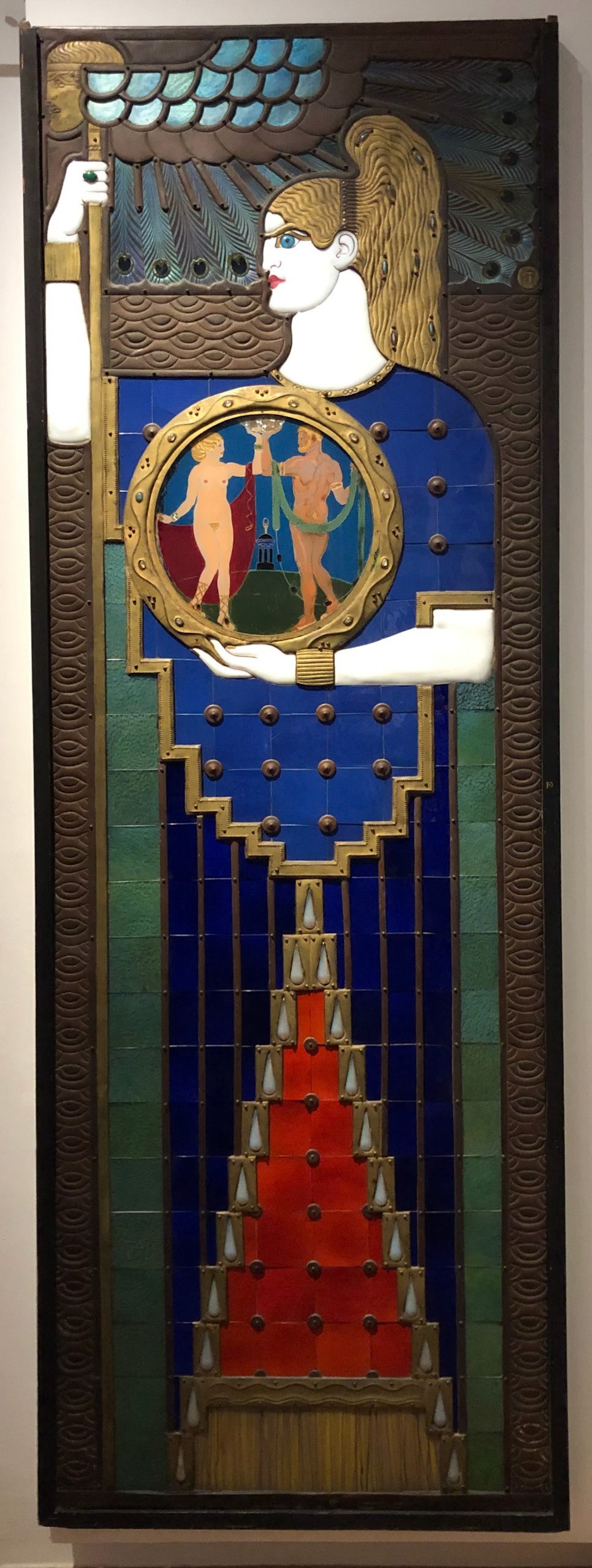Art Deco Plaque, Theater Museum, Vienna