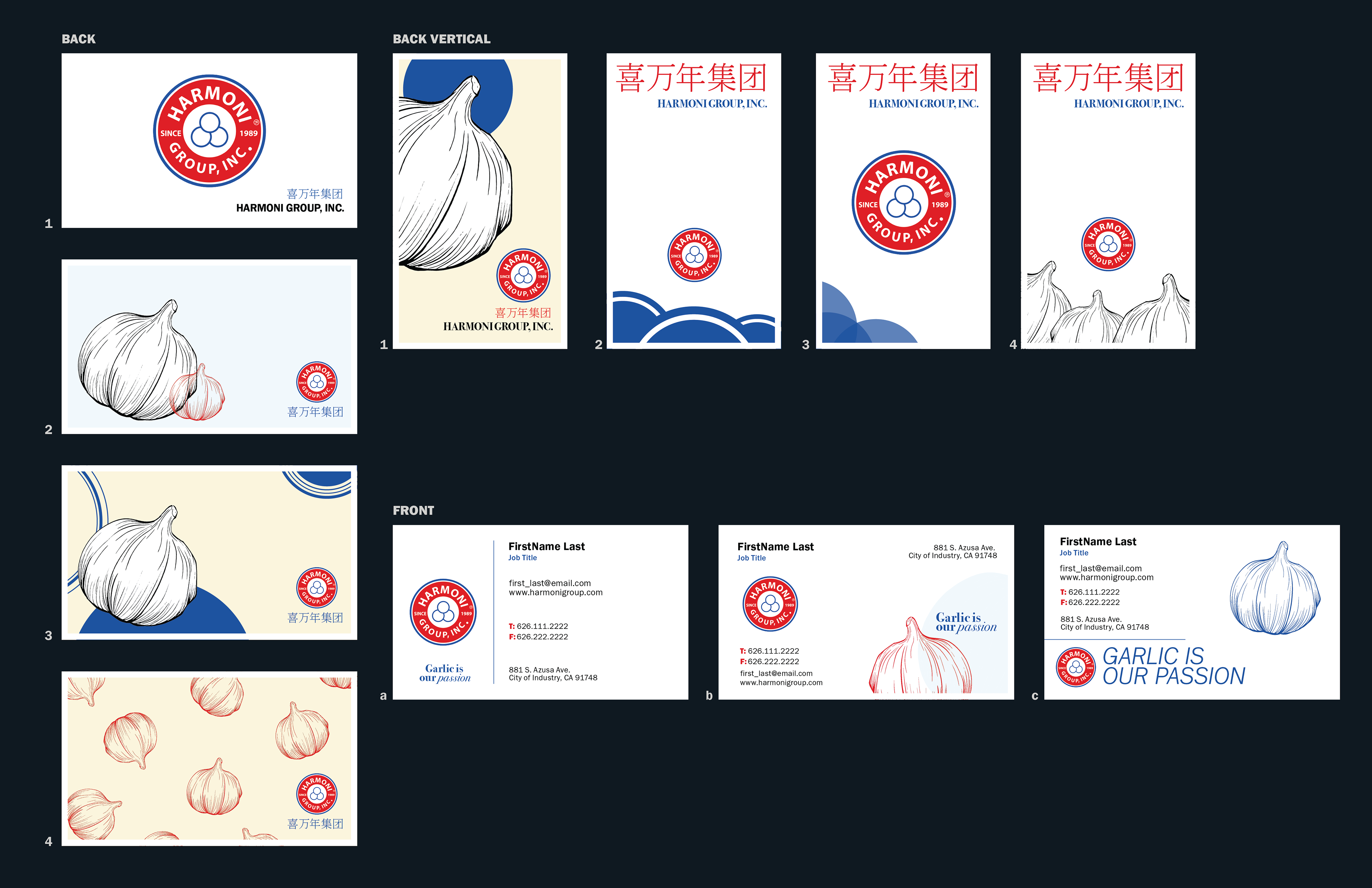 Harmoni Business Card