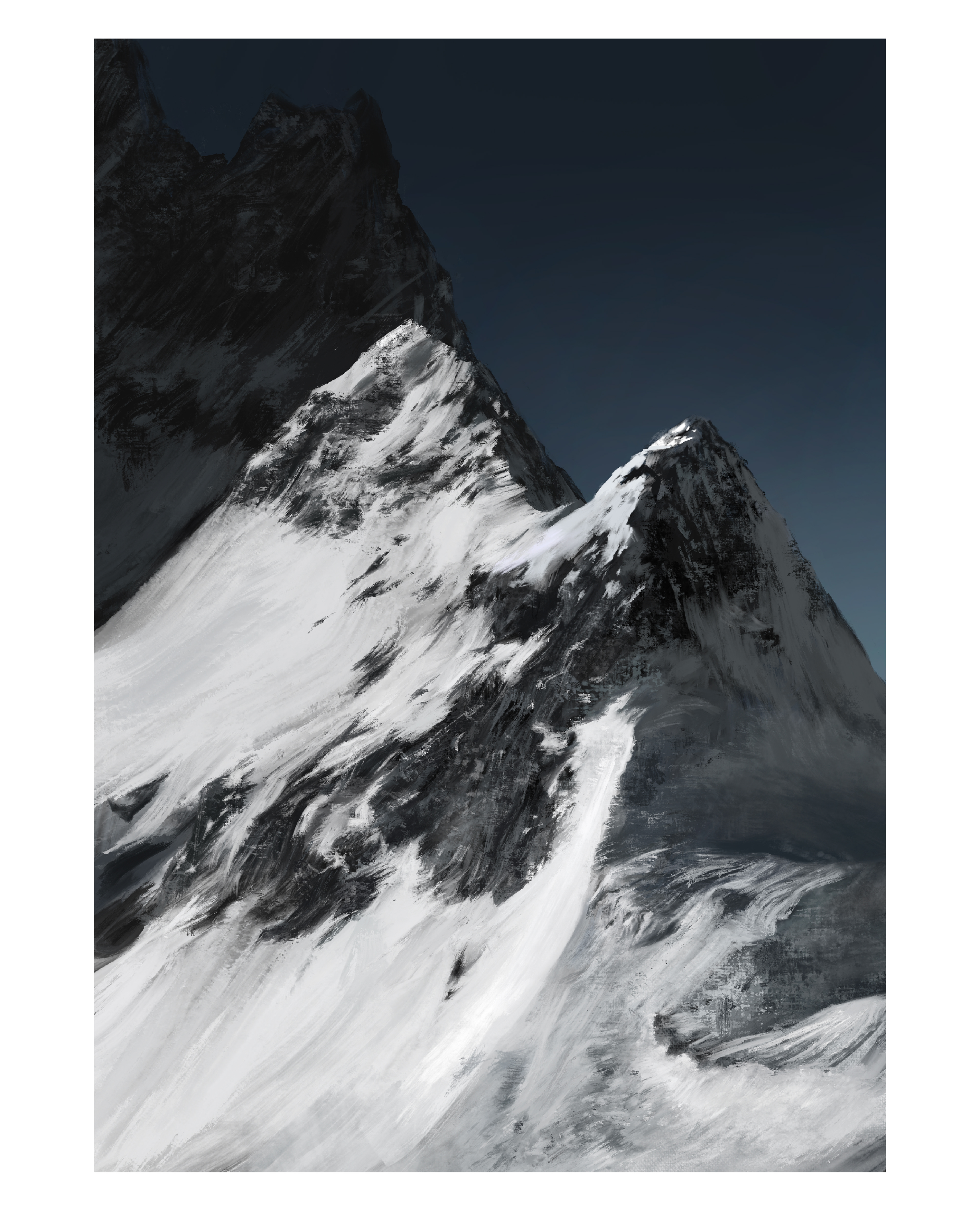 Mountain Digital Painting