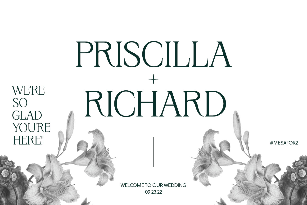 Wedding Welcome Banner