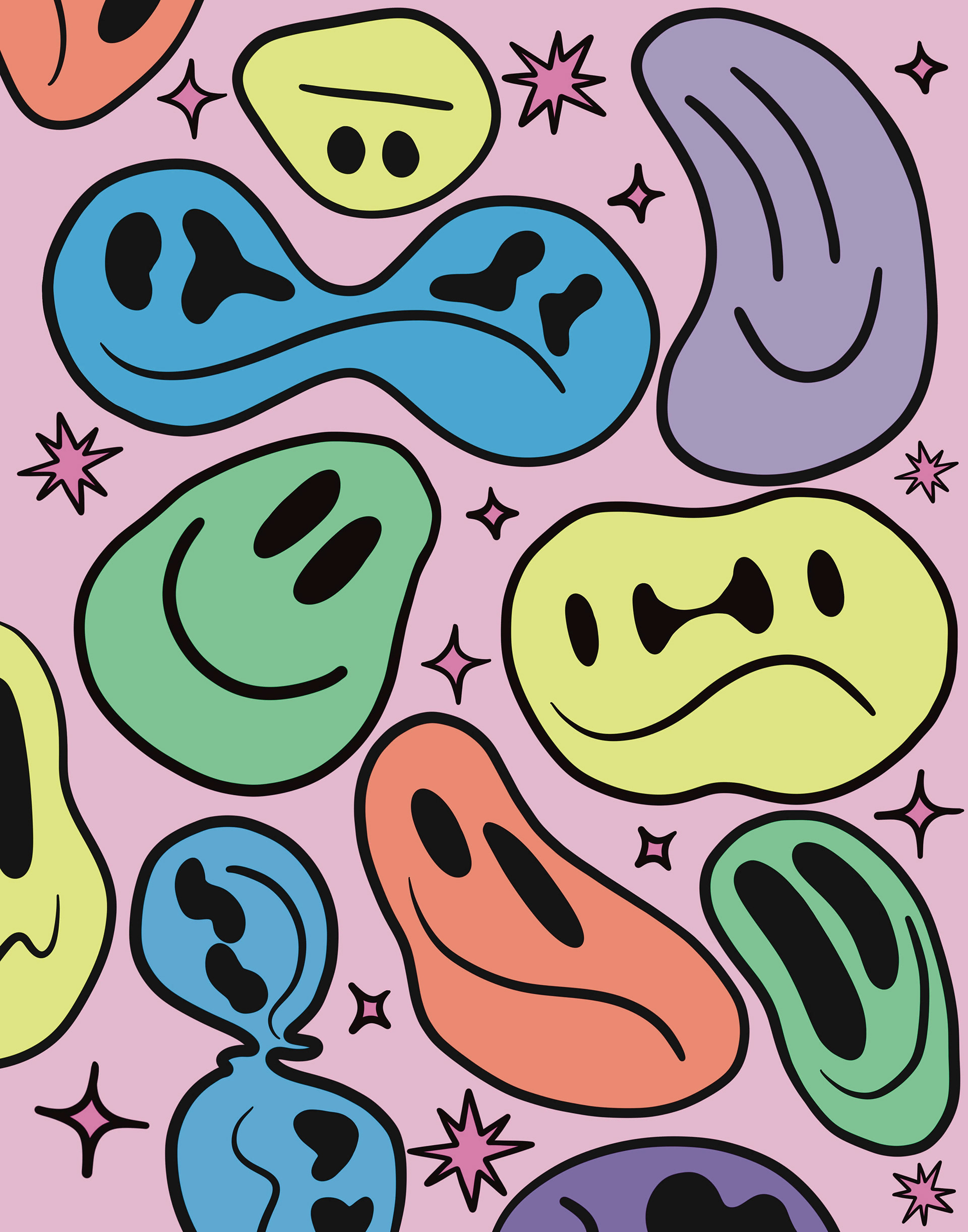 trippy smiley