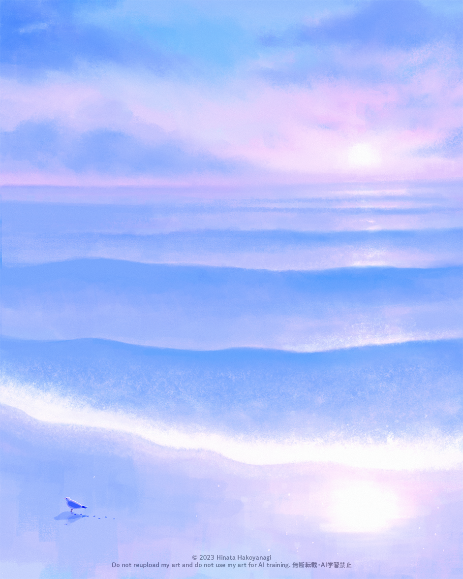 朝のおさんぽ