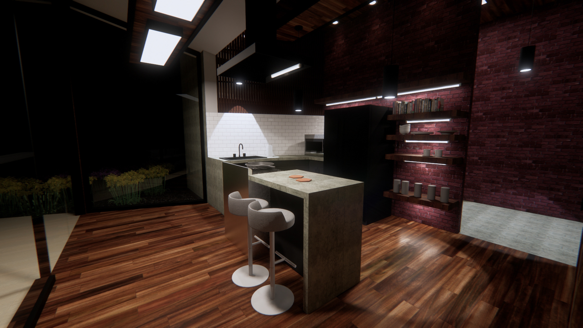 Kitchen @ Night