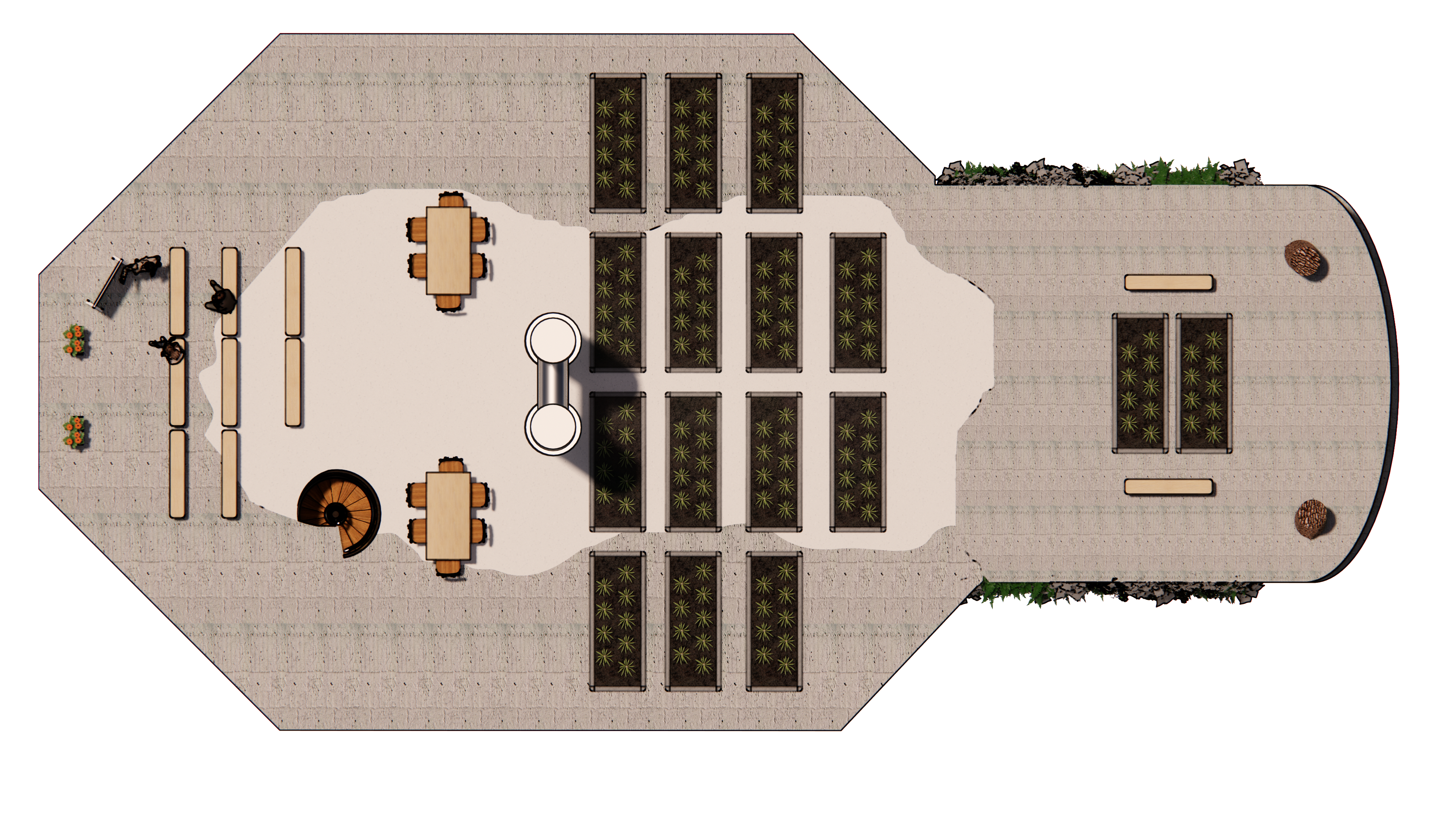 Top Deck Floor Plan