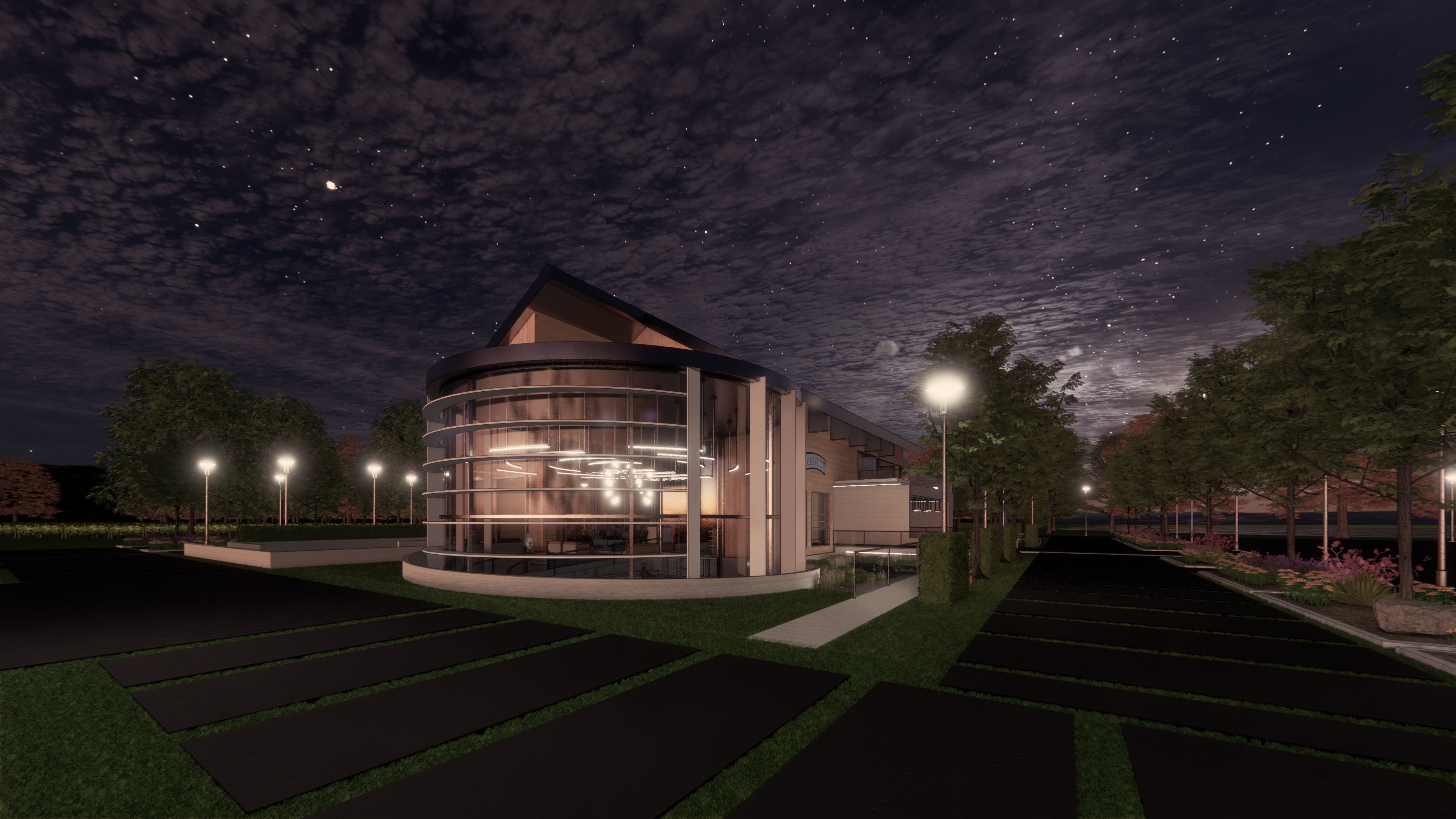 Facade @ Night