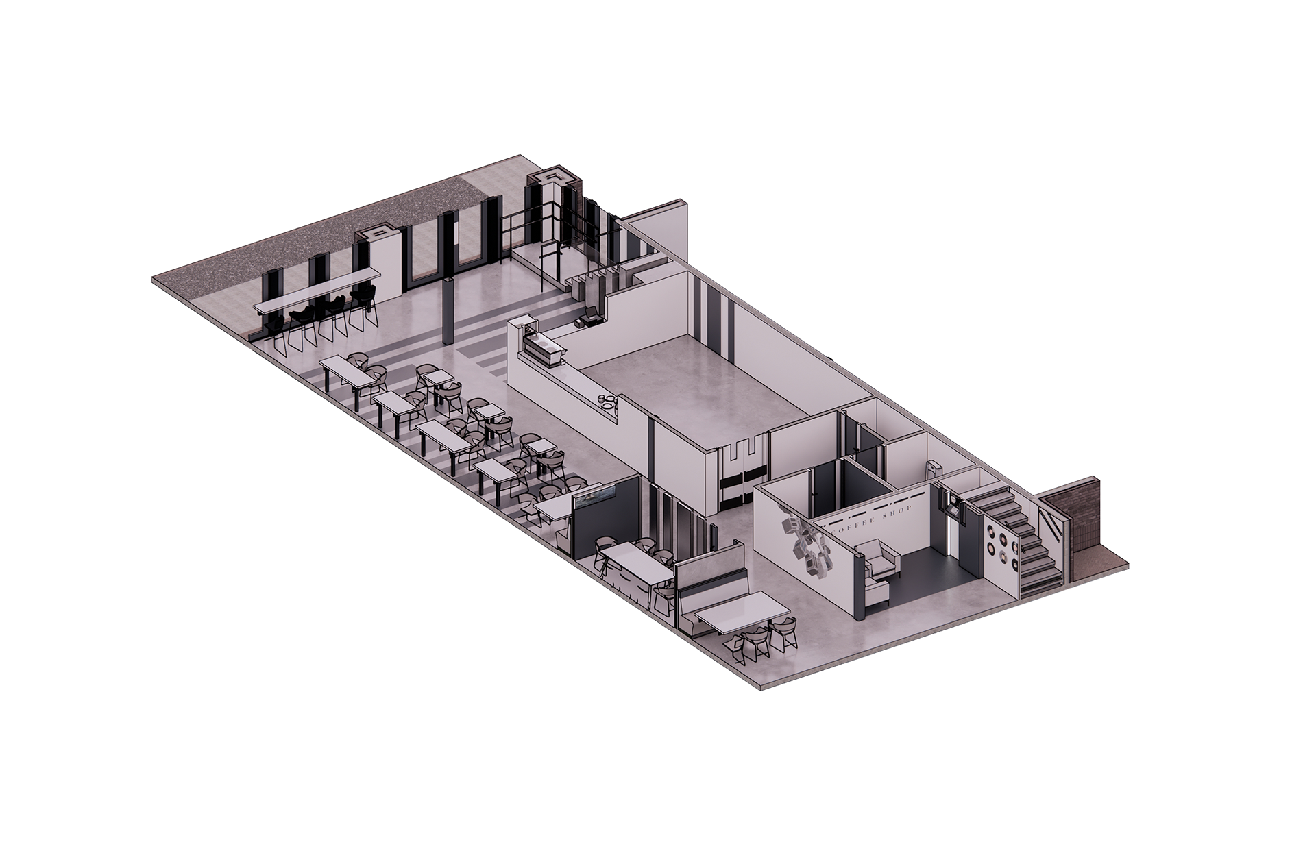 First Floor Axonometric