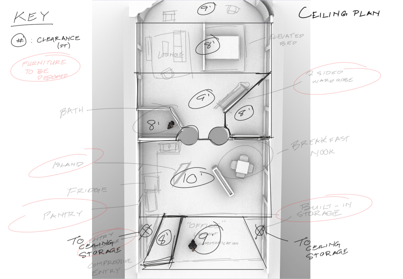 Ceiling Plan Work