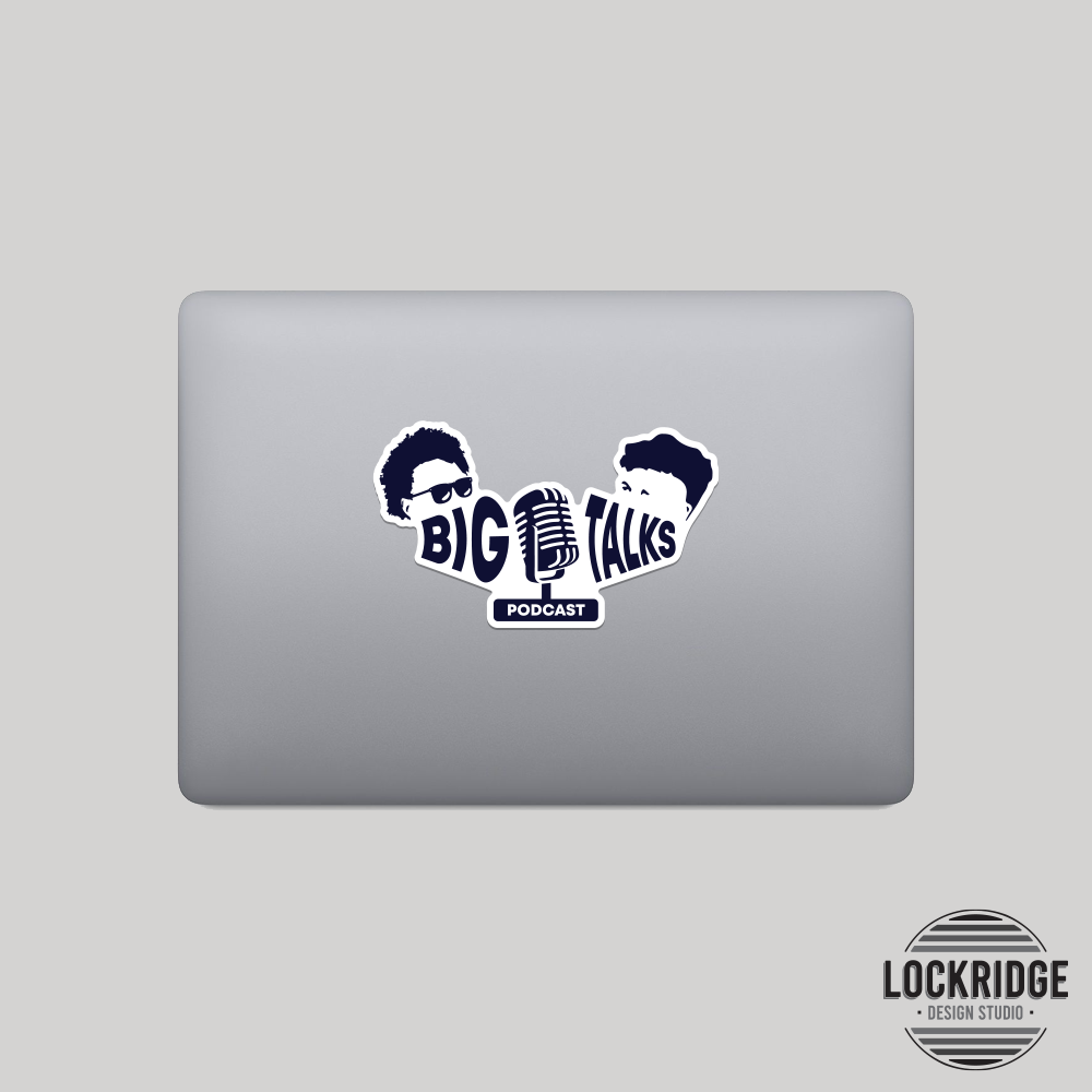 Laptop Sticker Mock-Up