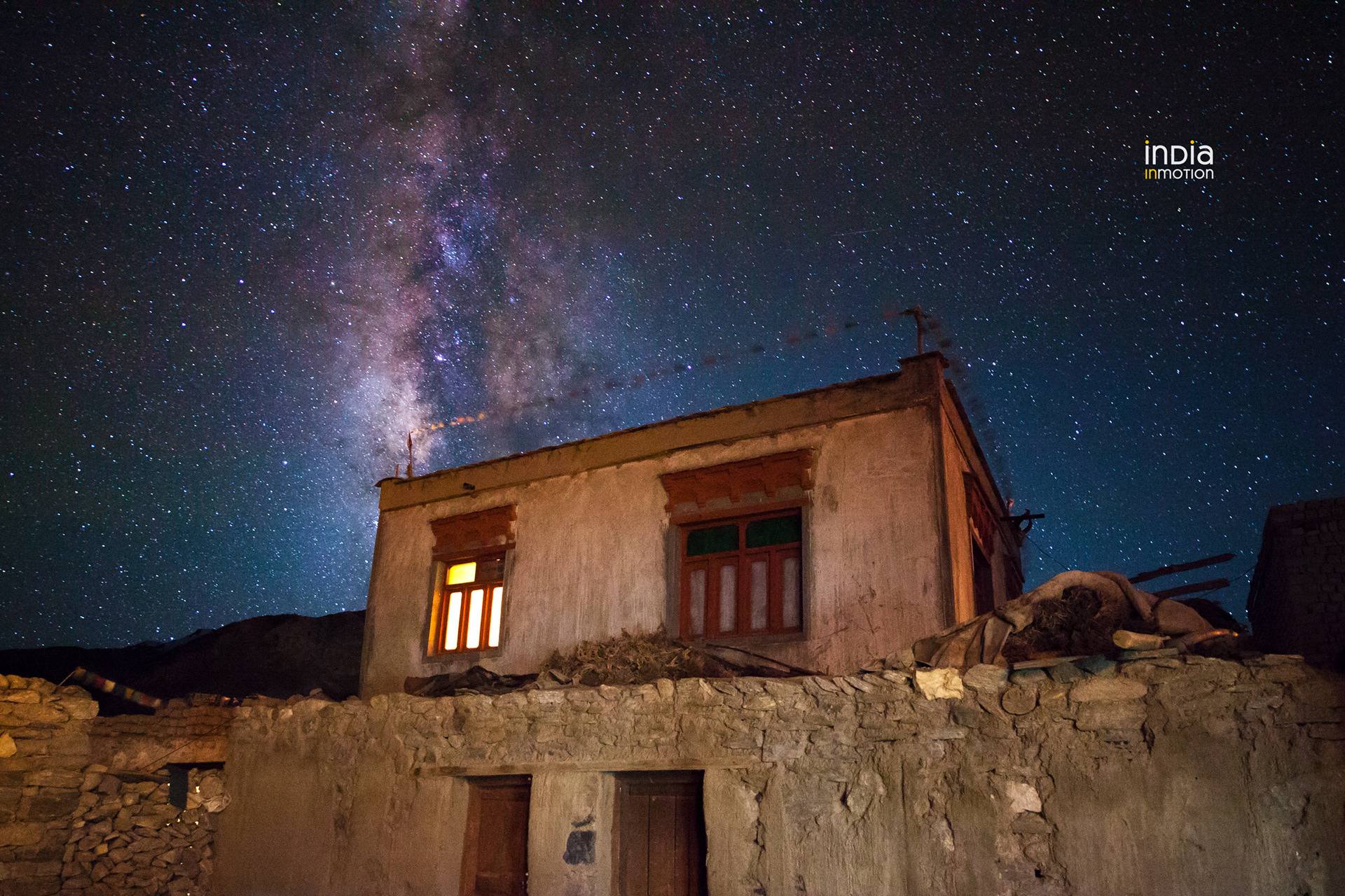 Korzok Vaillage at Night