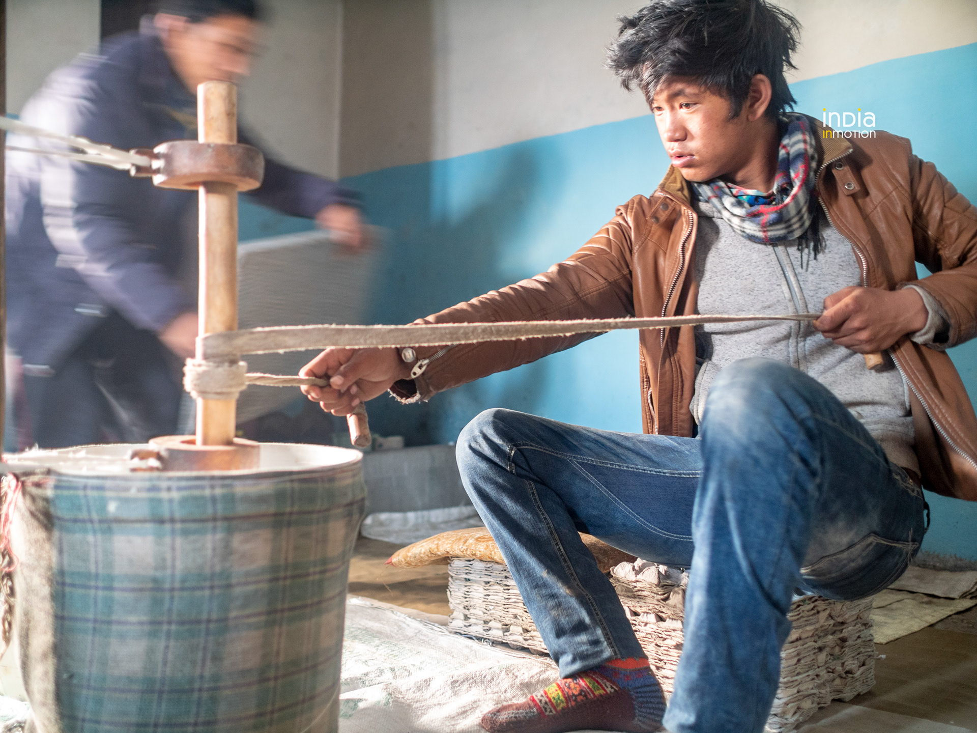 Butter Churning in Pin Valley