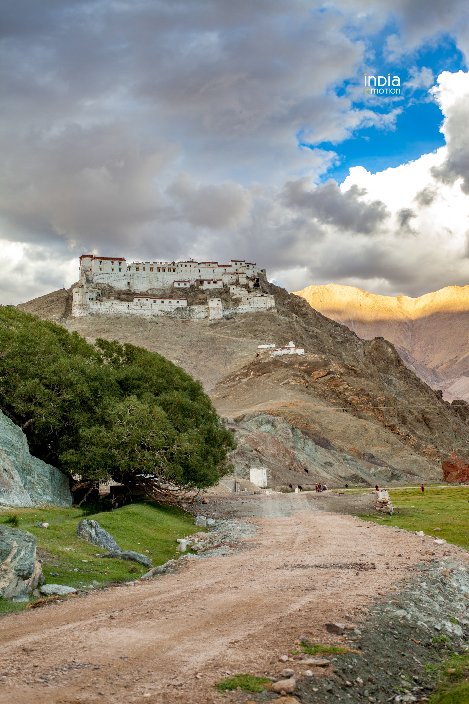 Road to the Hanle Monastery