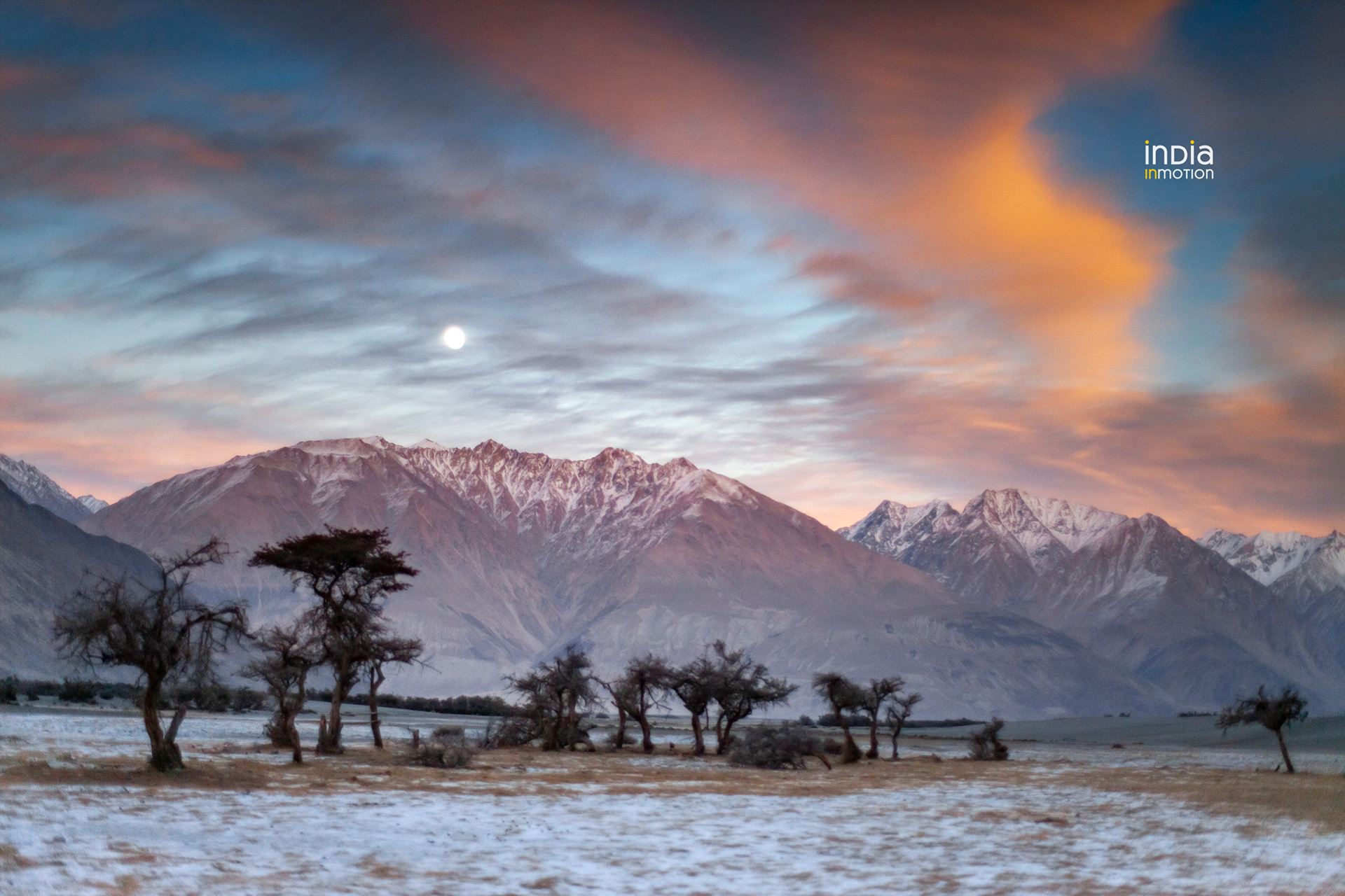 Sunset at Nubra Valley