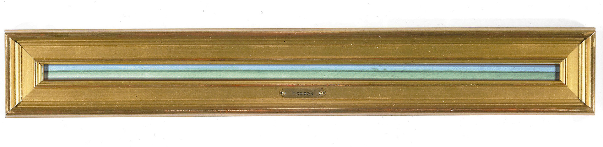 L’horizon, huile et pastel, 100 cm x 10 cm, 1985, Collection privée   ©gasarian
