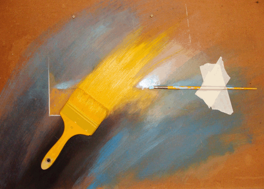 Le jaune est mis, work in progress