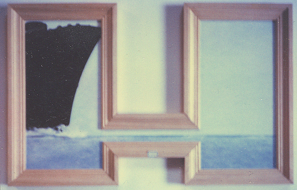 L'impossible voyage, (pré maquette)  en cours de réalisation, 100cm x 160cm ©gasarian