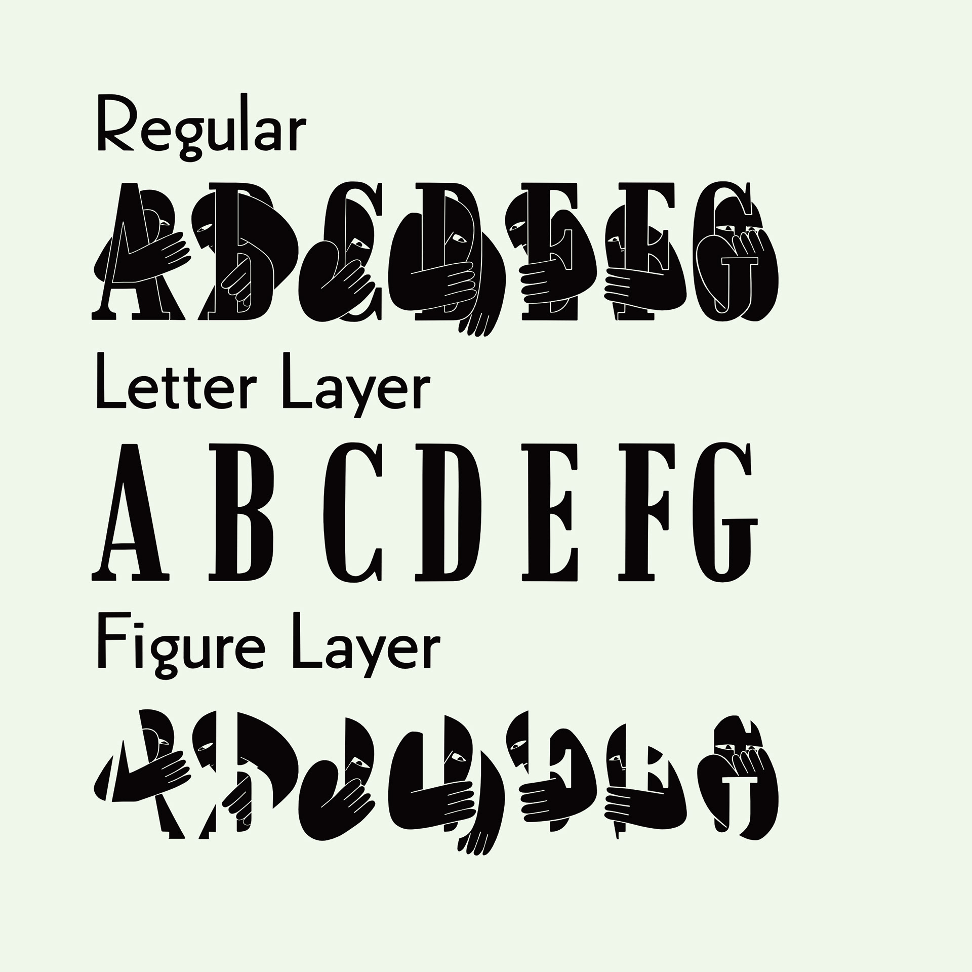 Malutzki Initials, Lena Schmidt, Peter Malutzki