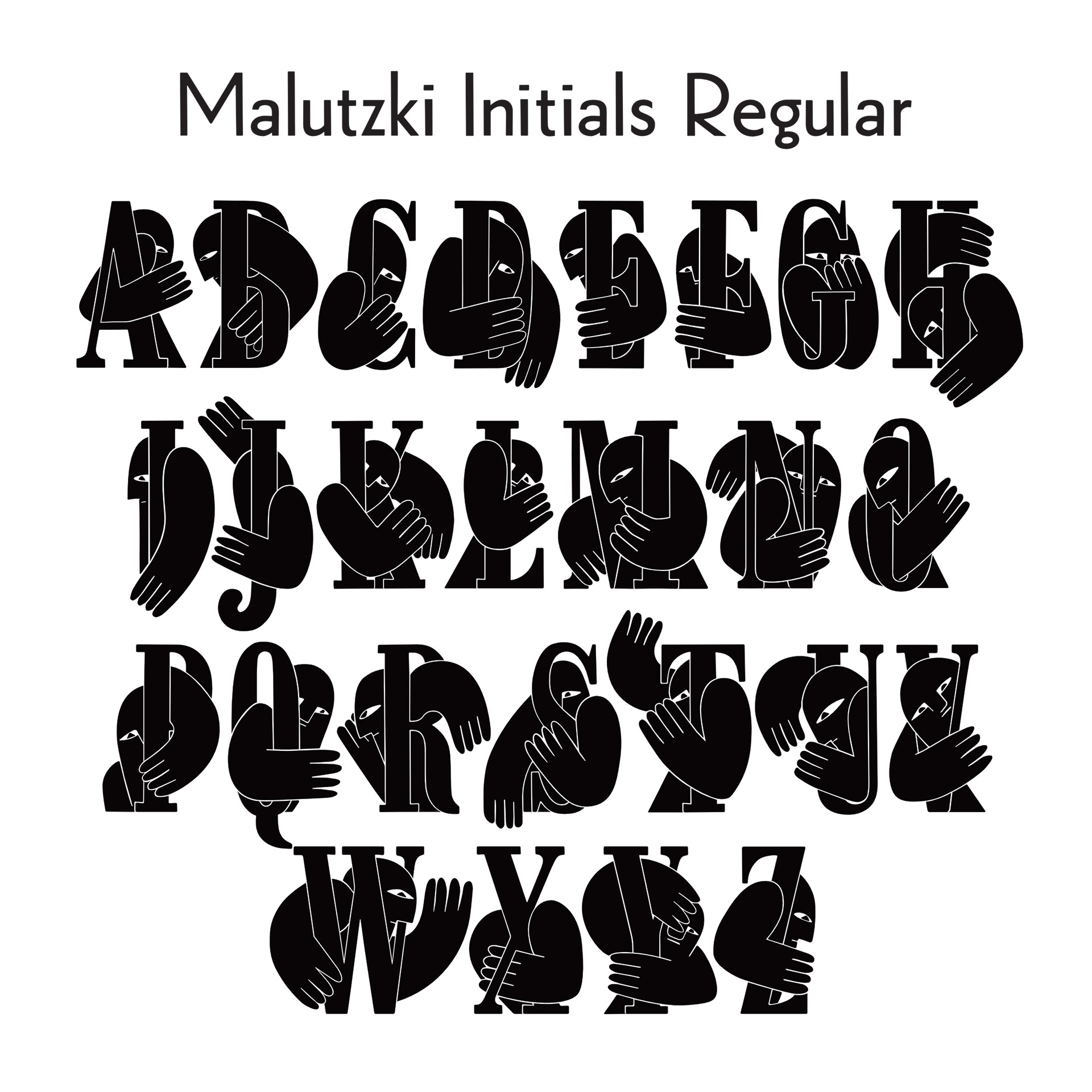 Malutzki Initials, Lena Schmidt, Peter Malutzki