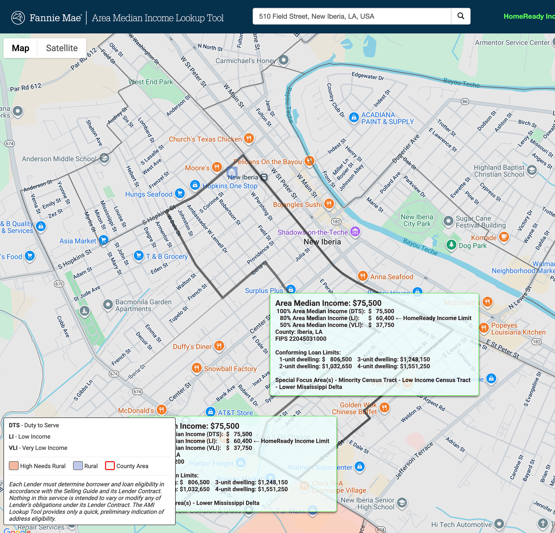 Fannie Mae Neighborhood Facts