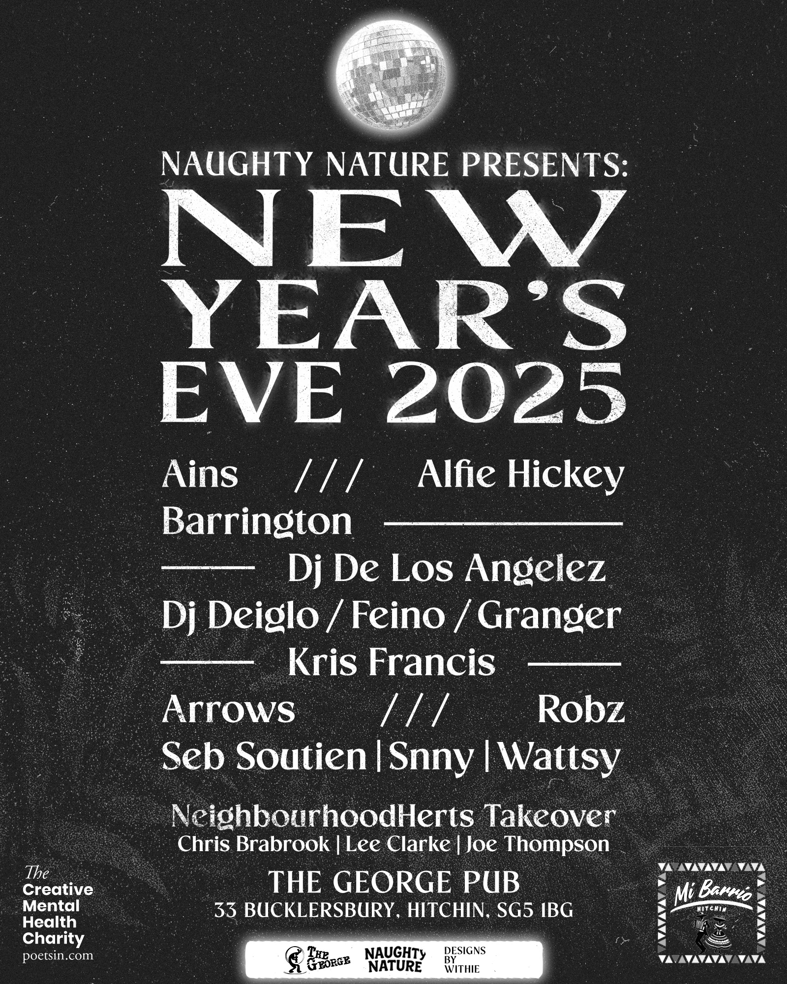 Naughty Nature NYE (Event Flyer)
