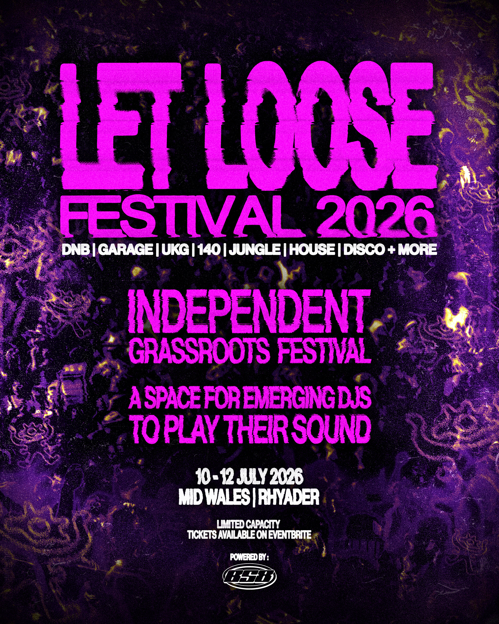 Let Loose Festival 2026 Poster