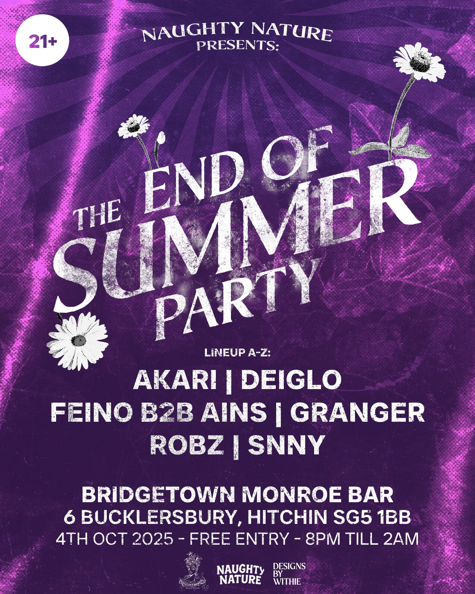 Naughty Nature End of Summer Party (Event Flyer)