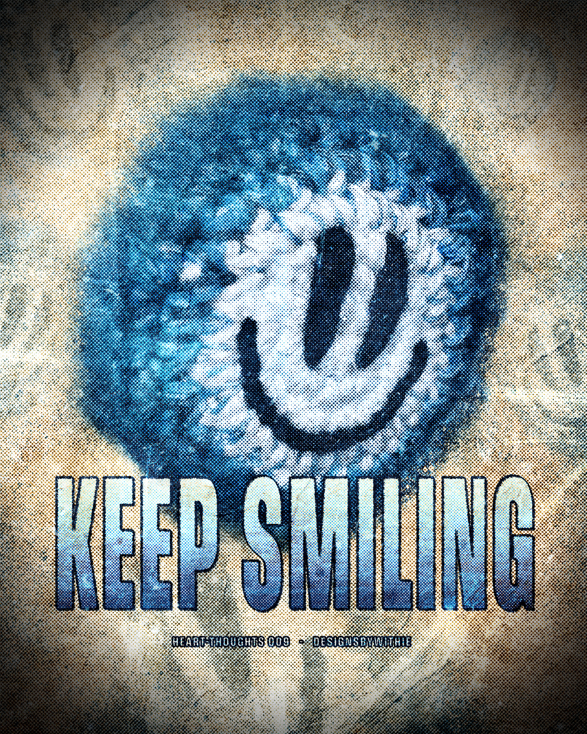 Heart-Thoughts 009 "Keep Smiling"