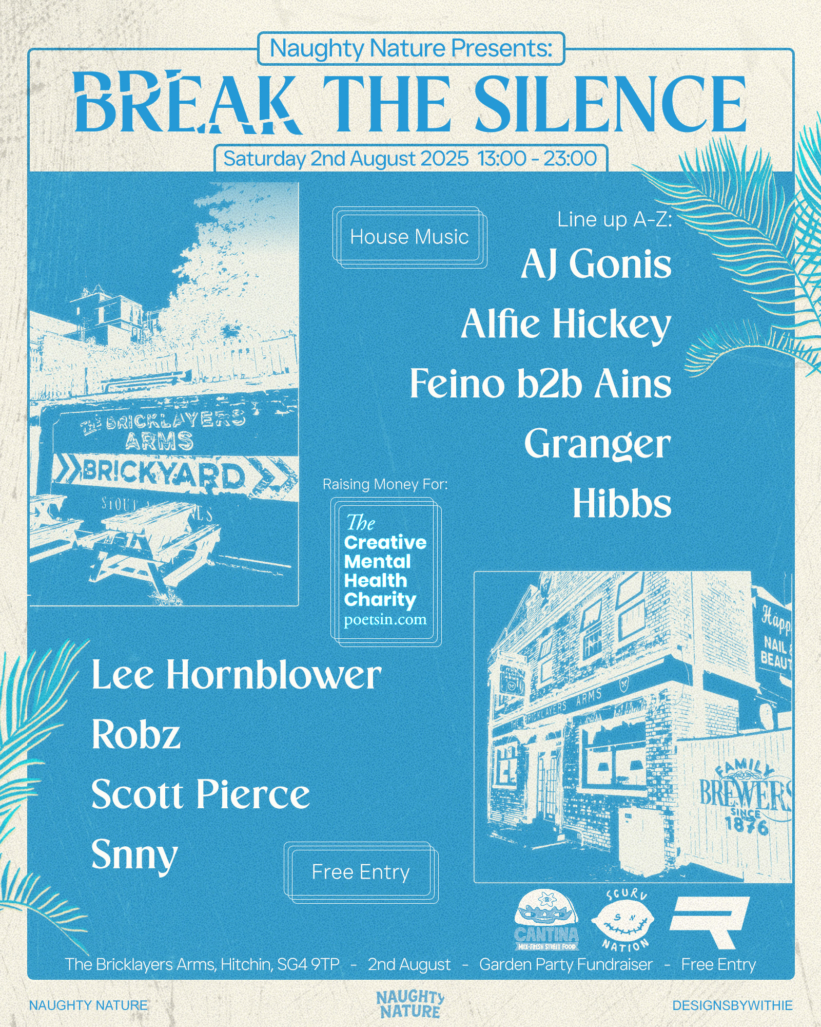 Naughty Nature Presents: Break The Silence (Event Flyer)