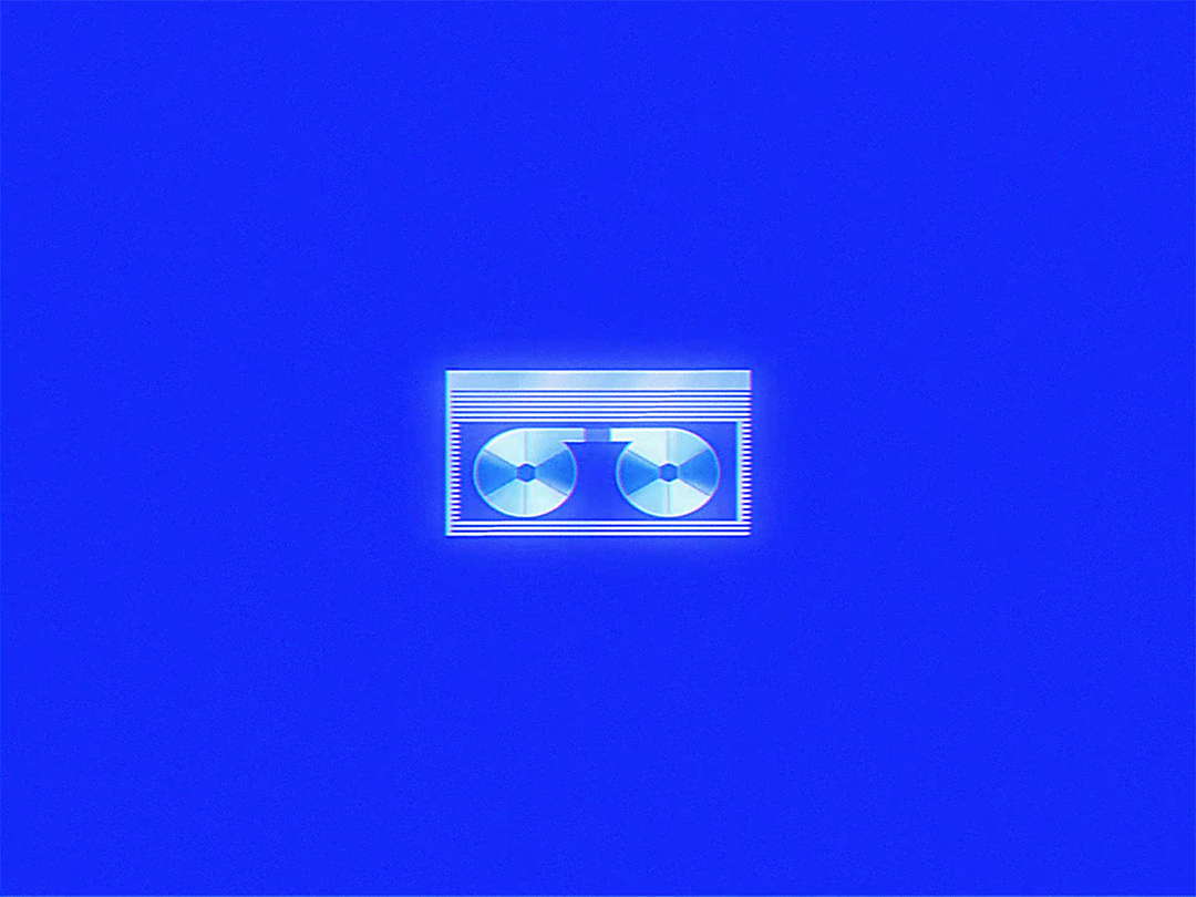 Animated loop for "Thumbs" pre-release VHS tape promo