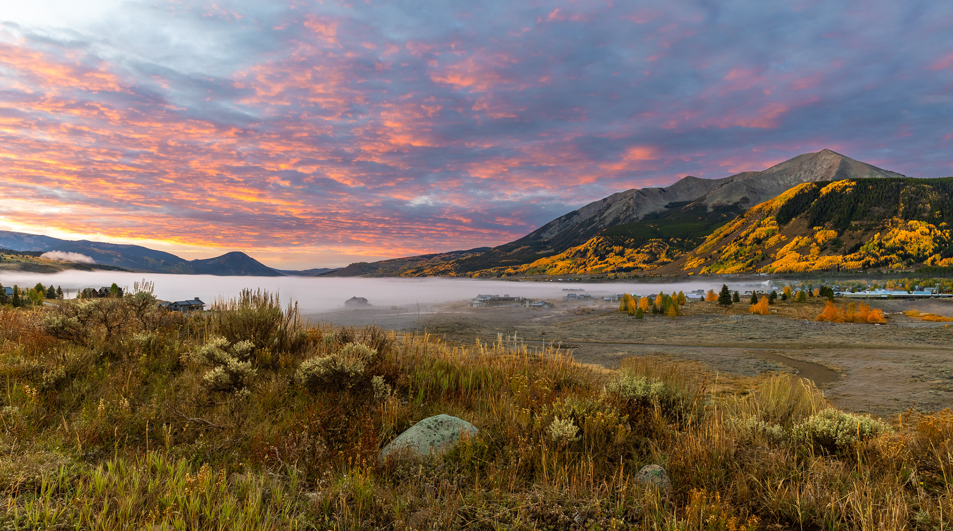 Sunrise & Fog