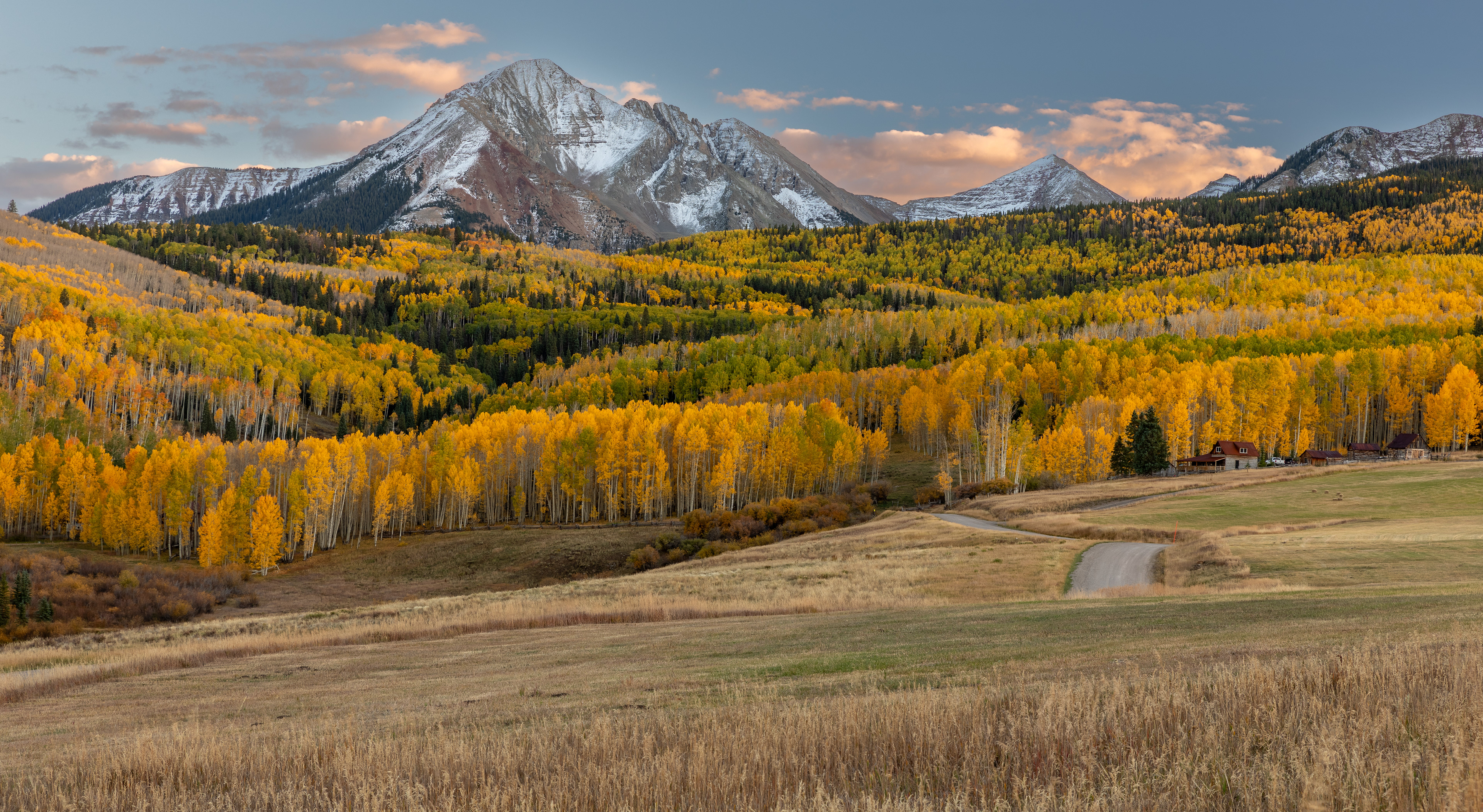 Sunshine Mountain Sunset Glow