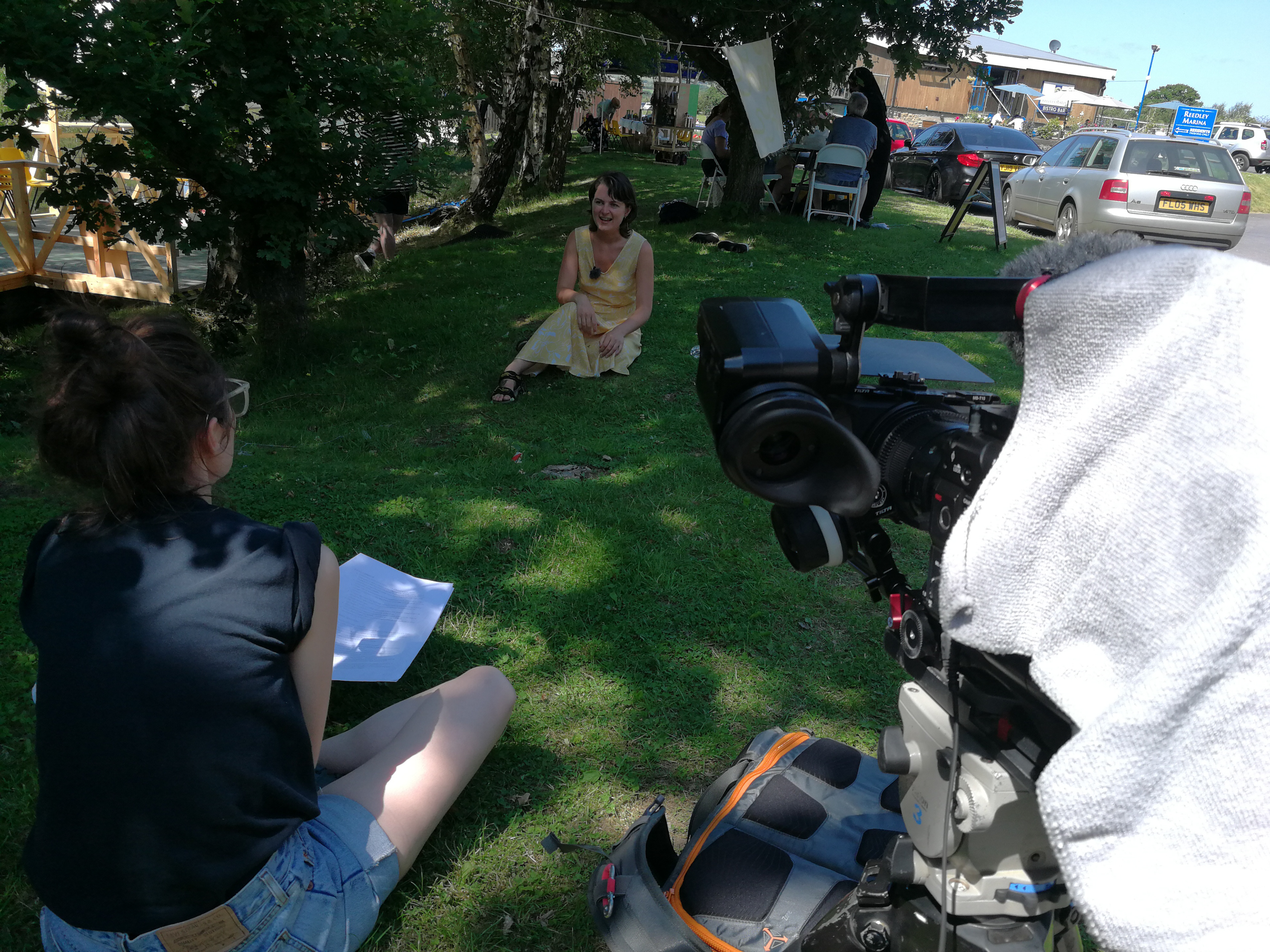 Keeping the camera cool on a very hot day