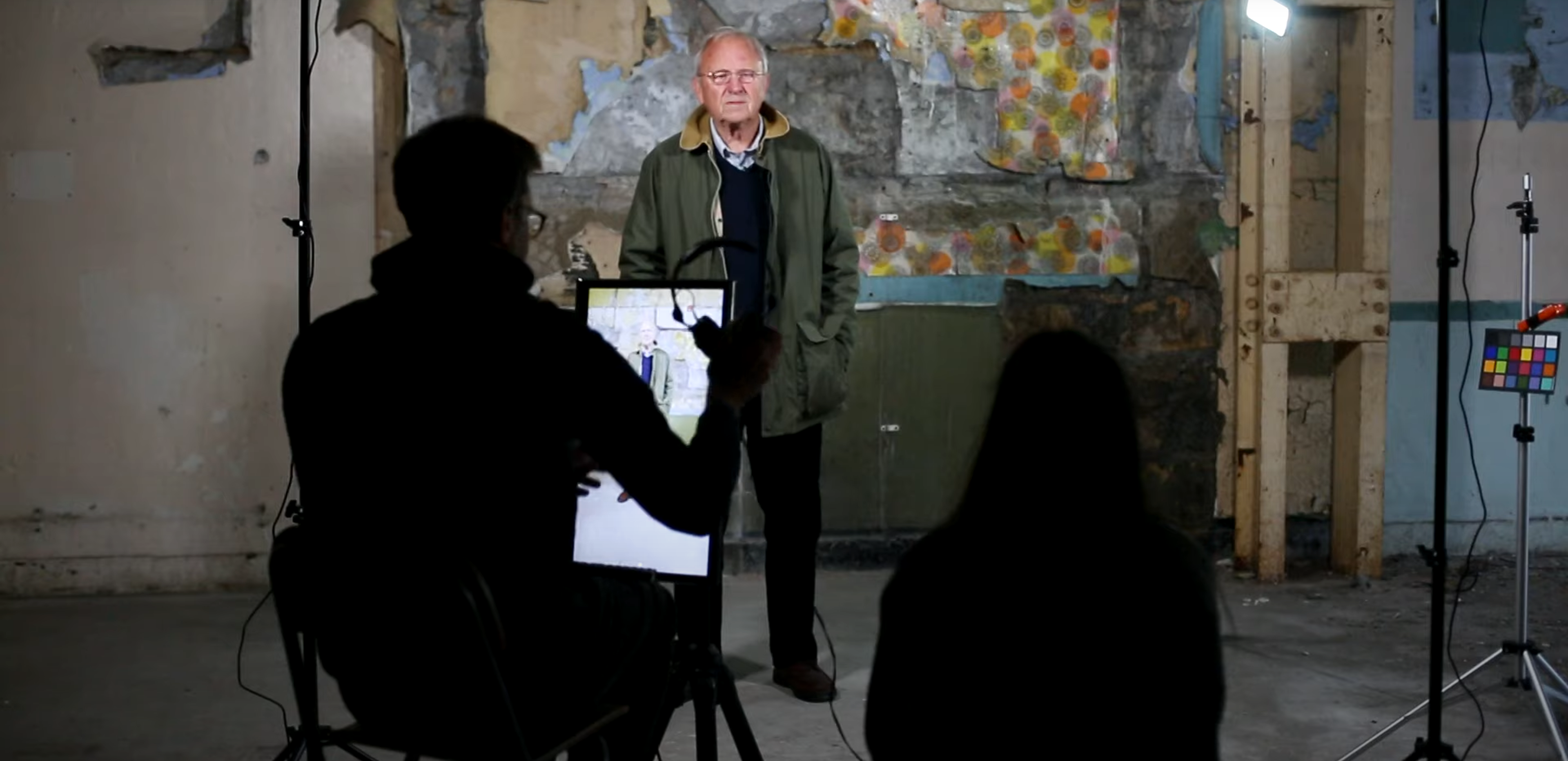 Interviewing former mill workers