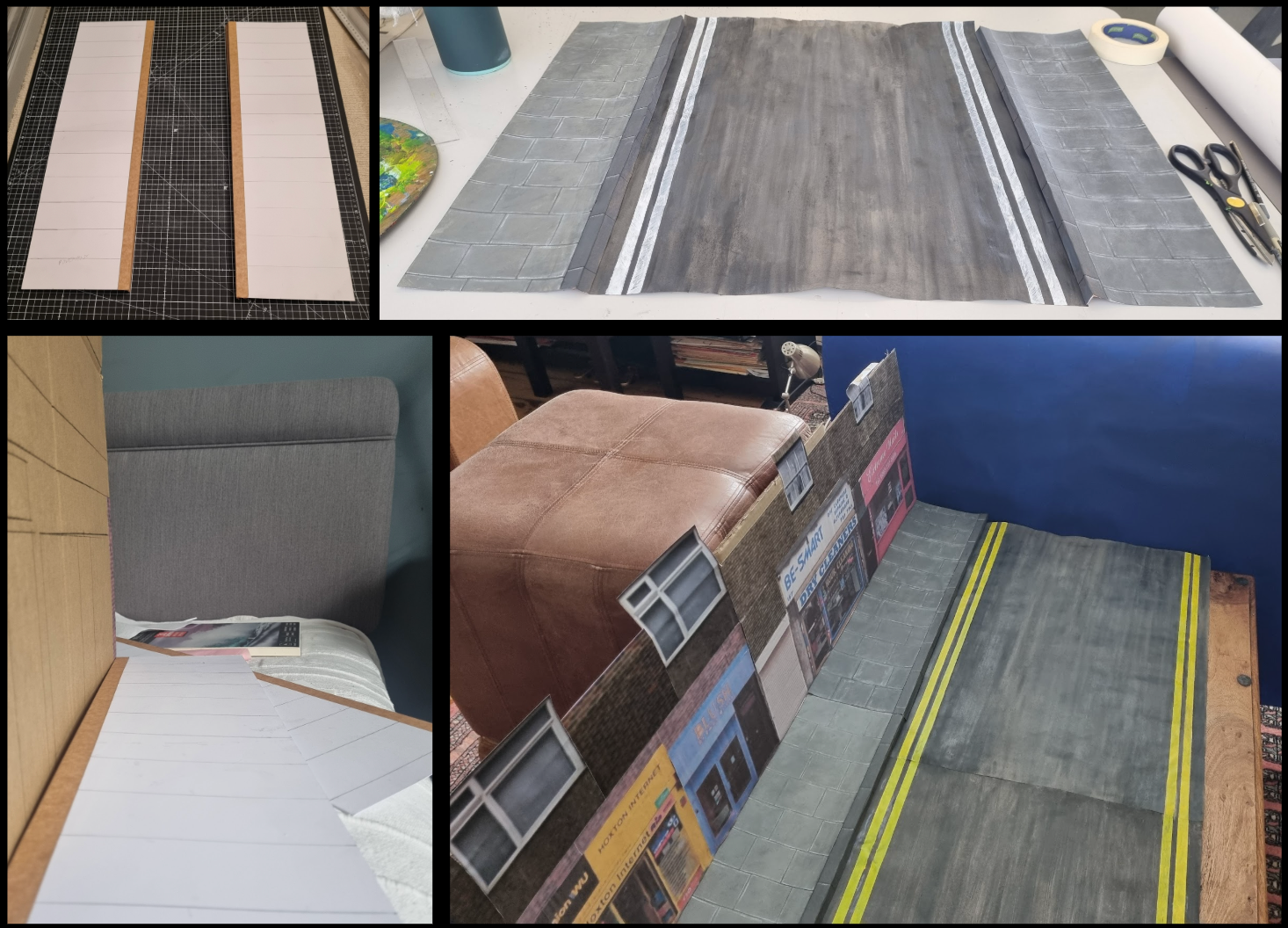 Street set construction