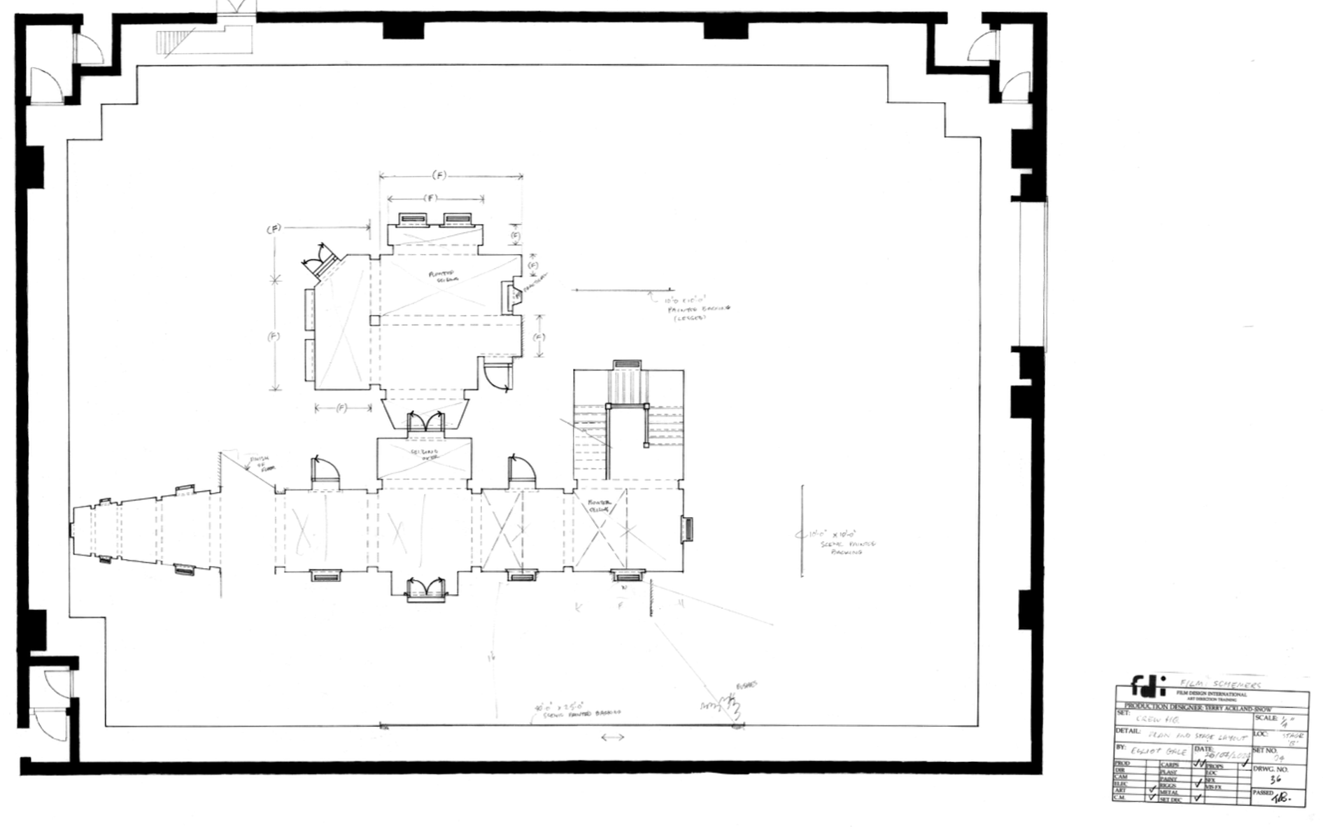 Stage layout