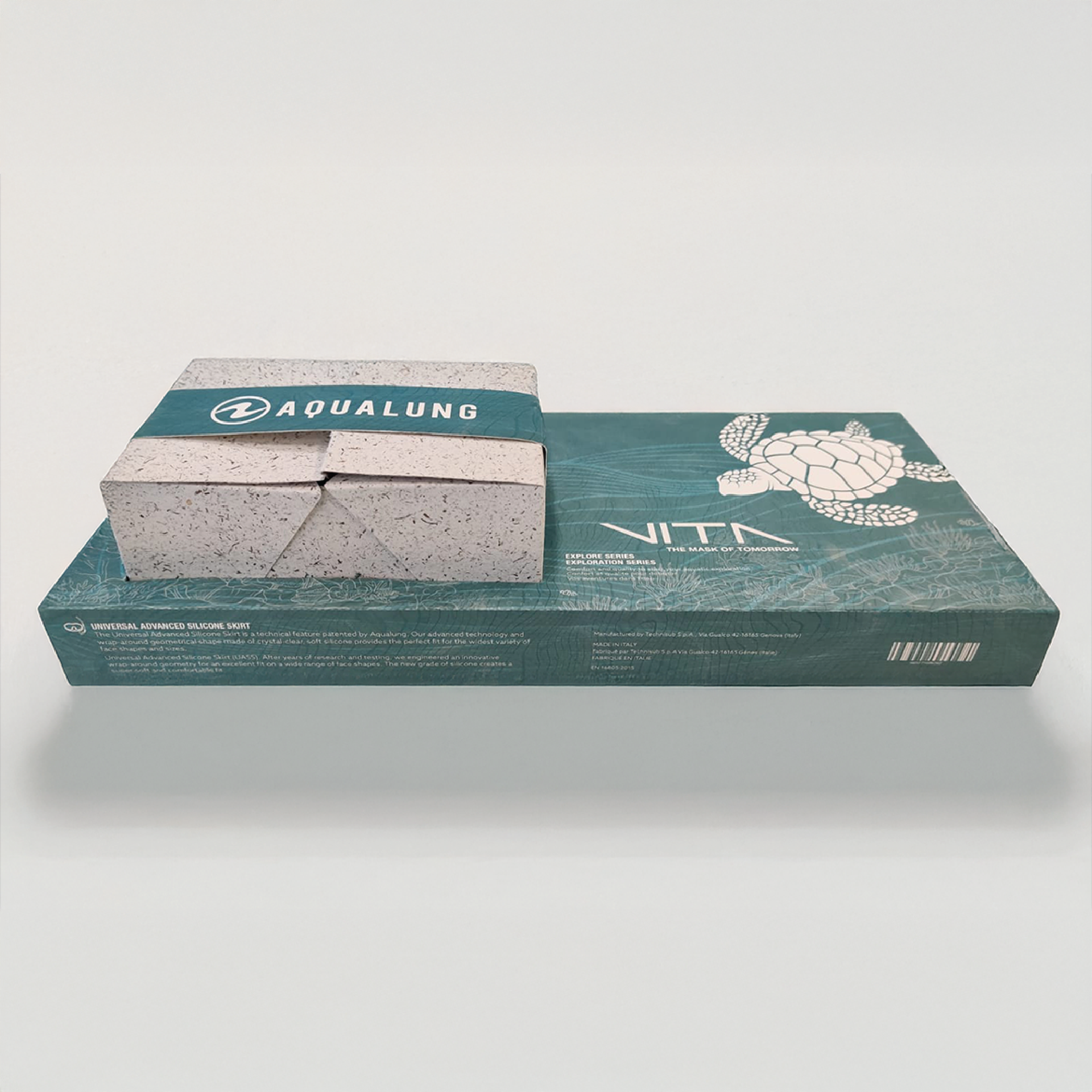 Side of packaging