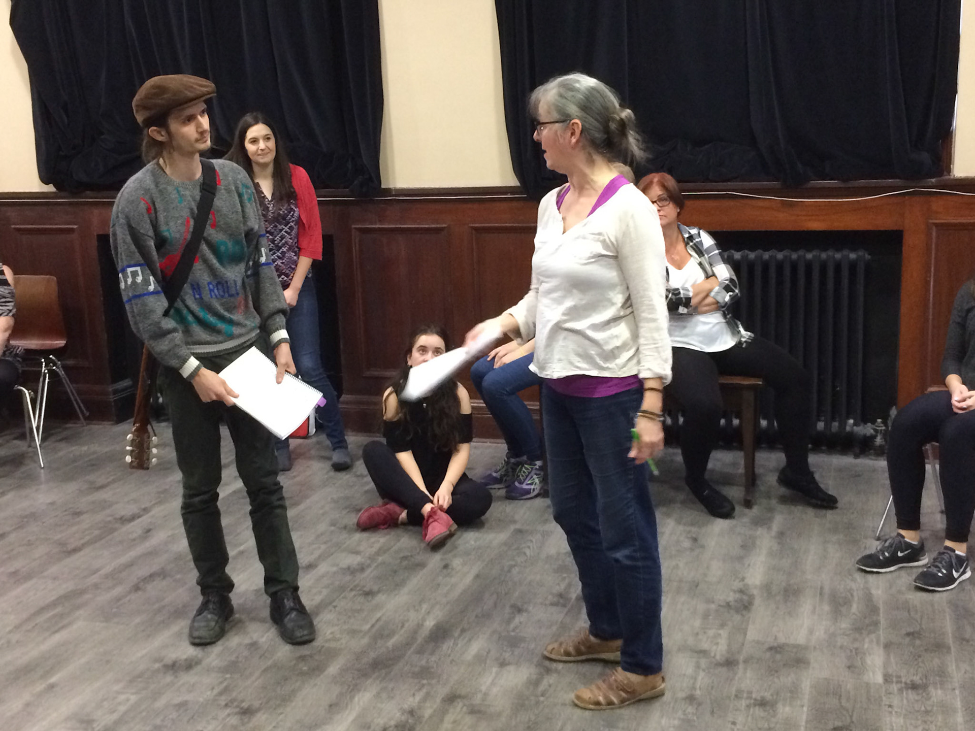 Twelfth Night Rehearsal - April 2, 2017